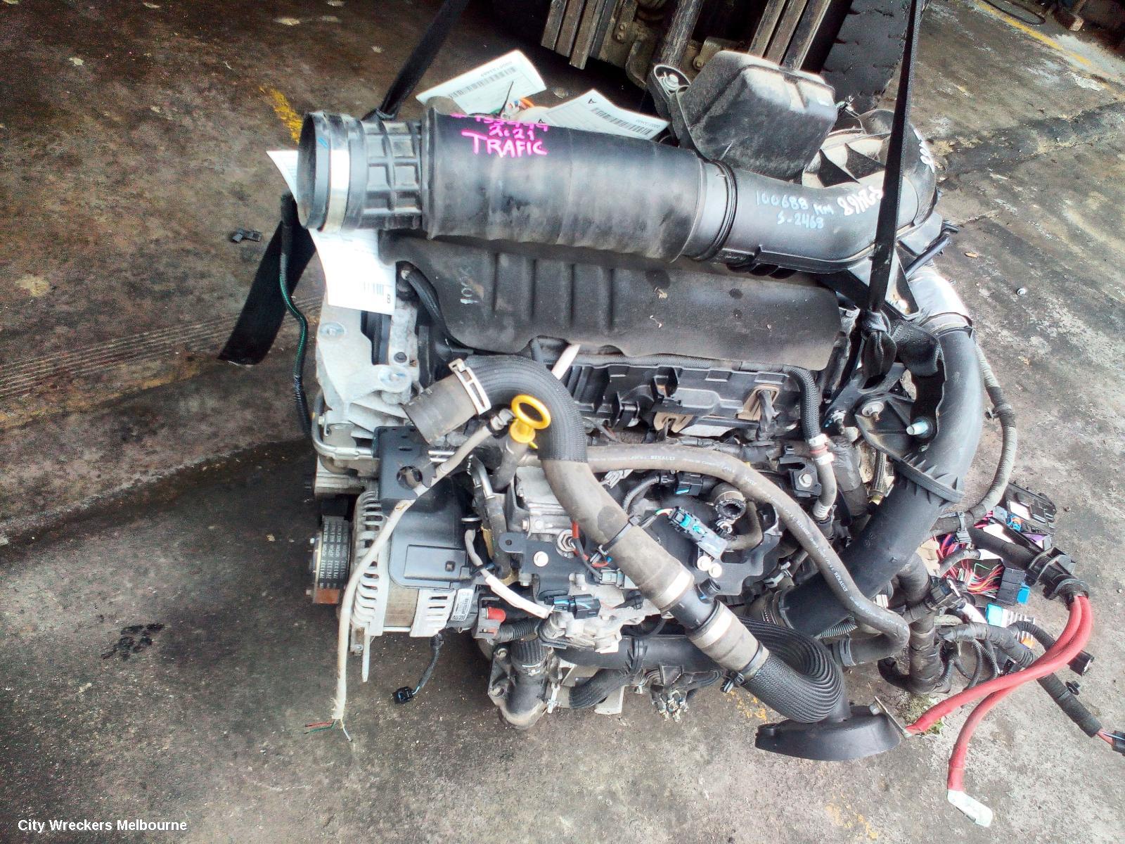 RENAULT TRAFIC ENGINE, DIESEL, 2.0, M9R.710, TURBO, X82, 09/2019 - 05/2022