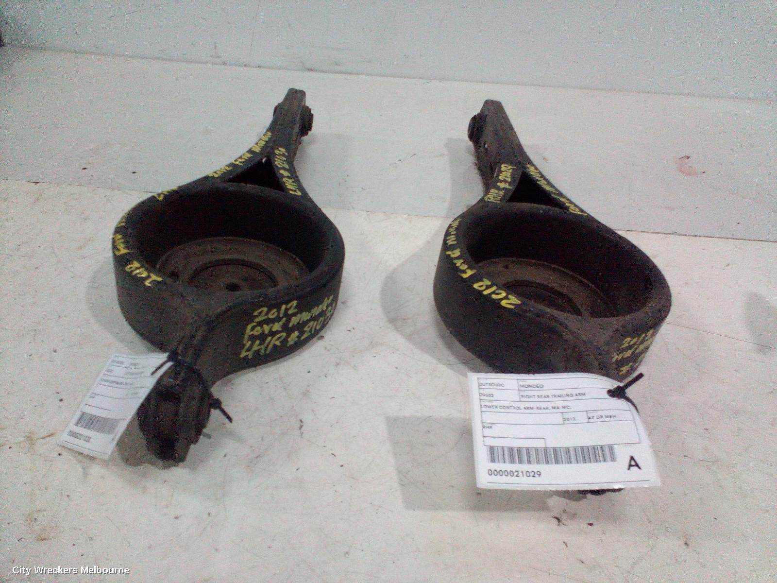 FORD MONDEO LEFT REAR TRAILING ARM, LOWER CONTROL ARM-REAR, MA-MC, SEDAN/HATCH/WAGON, 10/2007 - 12/2014