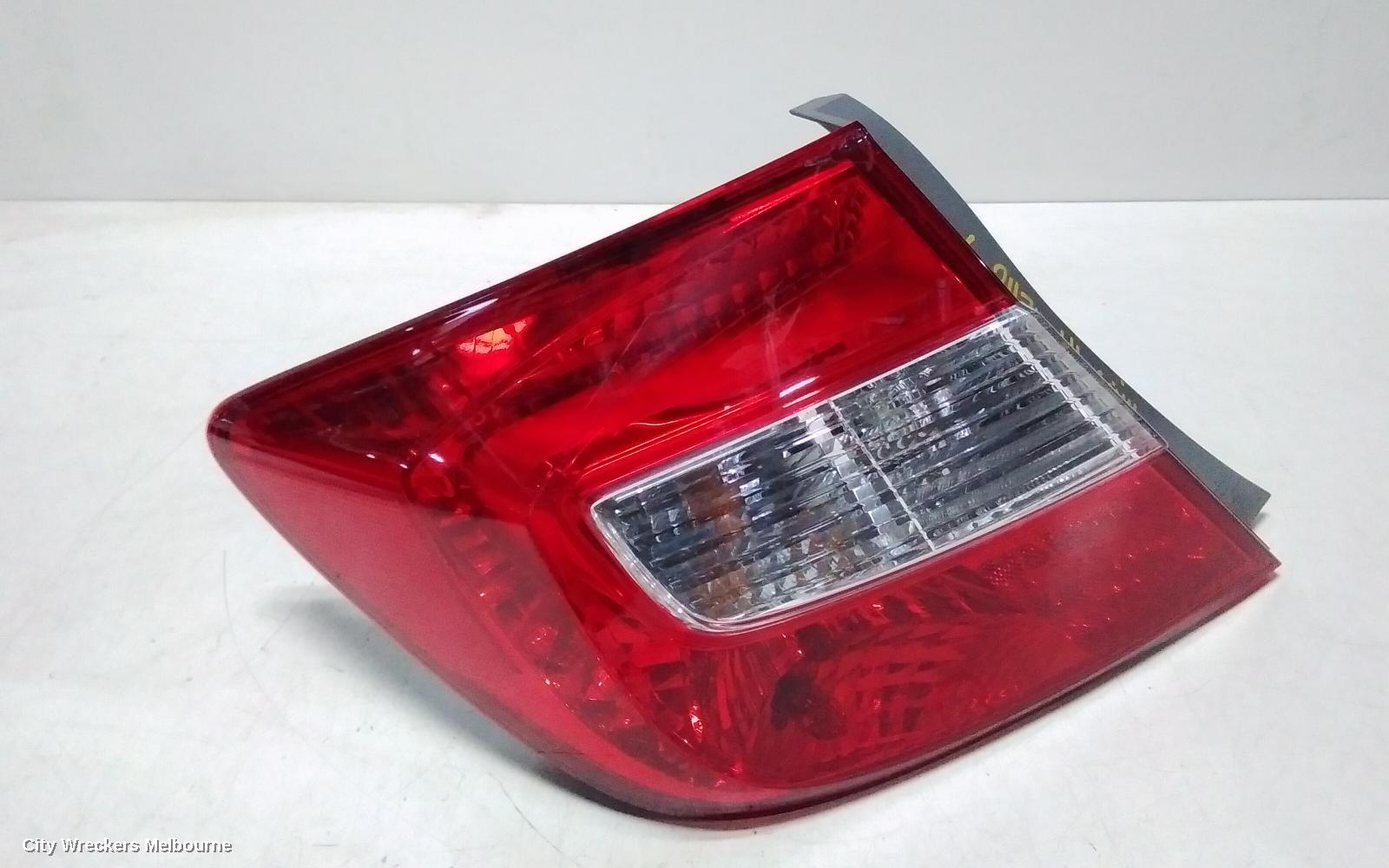 HONDA CIVIC LEFT TAILLIGHT, 9TH GEN, SEDAN (VIN JHMFB/MRHFB), NON HYBRID, 02/2012 - 04/2016