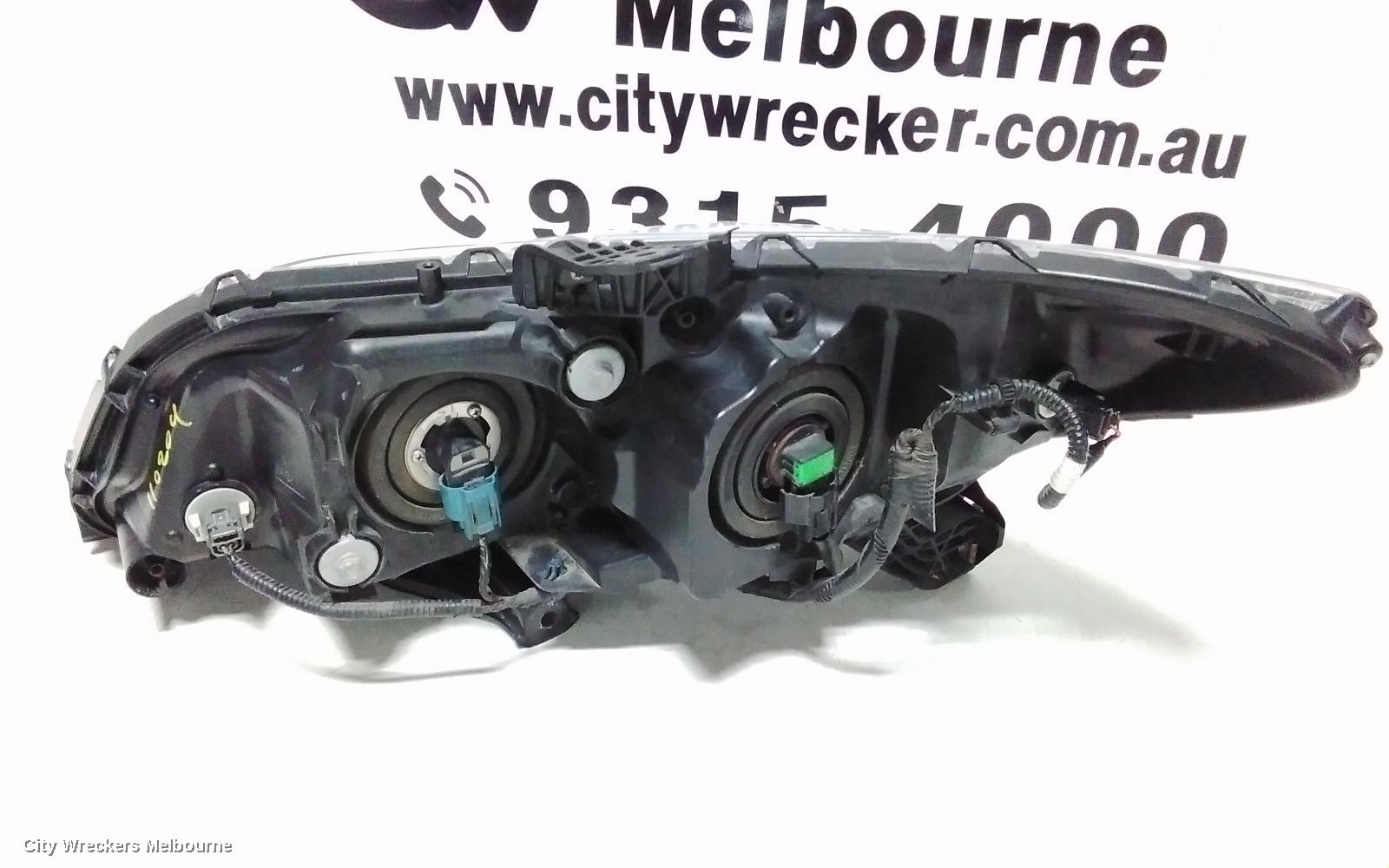 HONDA CIVIC RIGHT HEADLAMP, 9TH GEN, SEDAN (VIN JHMFB), HYBRID, 02/2012 - 12/2015