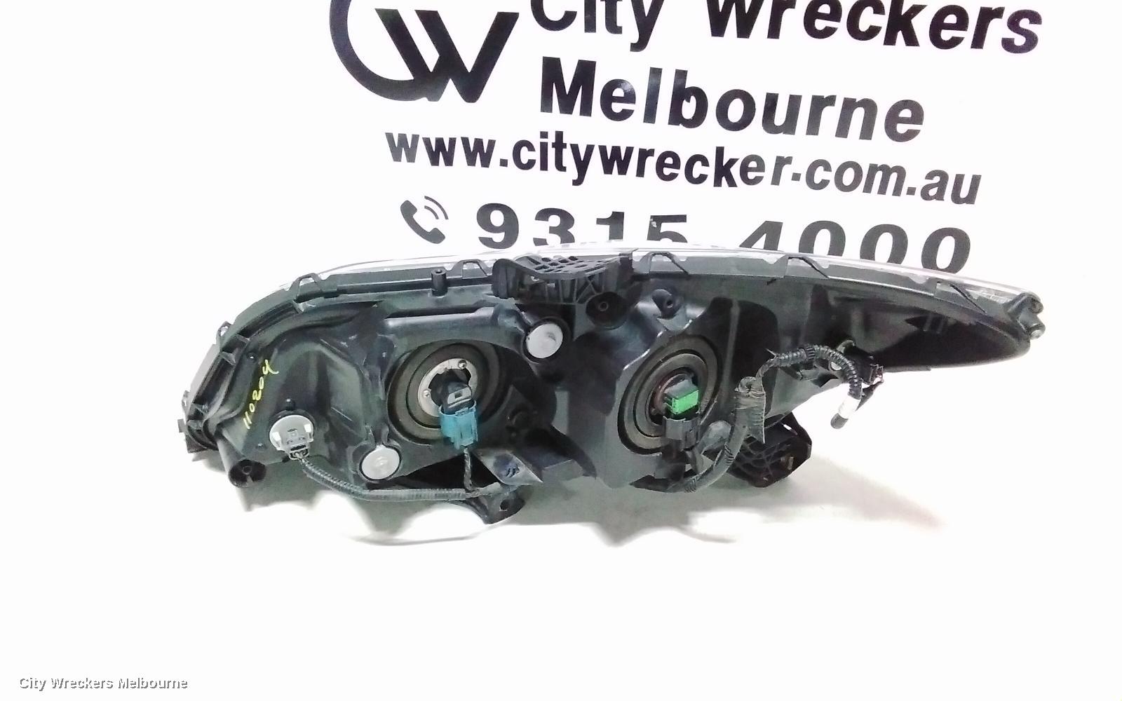 HONDA CIVIC RIGHT HEADLAMP, 9TH GEN, SEDAN (VIN JHMFB), HYBRID, 02/2012 - 12/2015