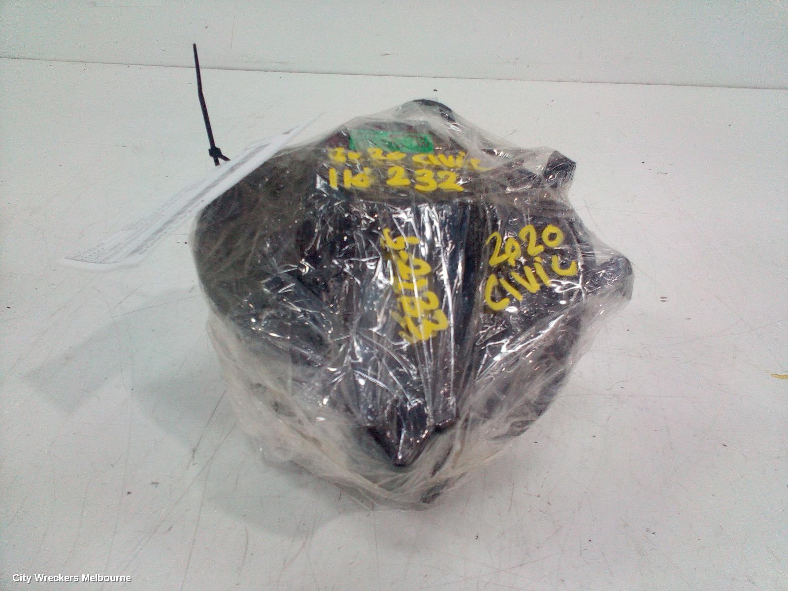 HONDA CIVIC HEATER FAN MOTOR, 10TH GEN, DOUBLE ZONE, 05/2016 - 08/2021