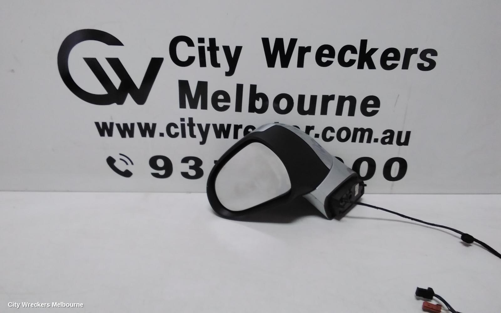 PEUGEOT 207 LEFT DOOR MIRROR, A7, CABRIO, NON GT, MANUAL FOLD, 06/2007 - 12/2012