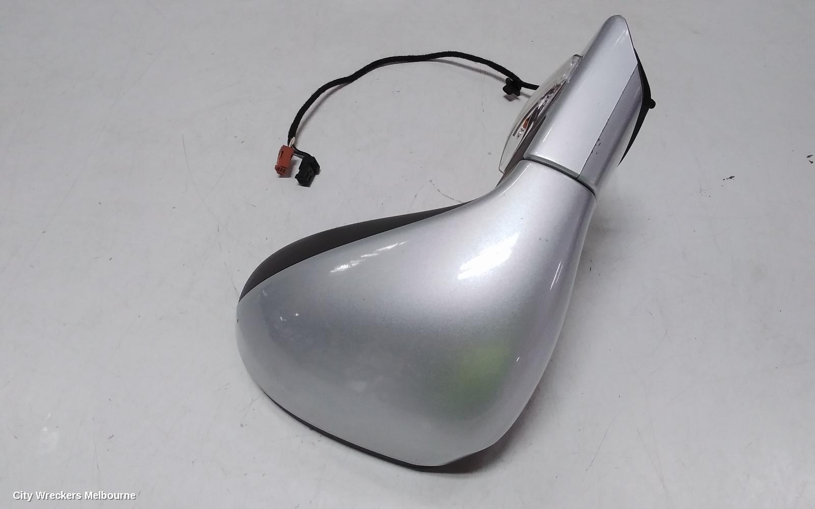 PEUGEOT 207 LEFT DOOR MIRROR, A7, CABRIO, NON GT, MANUAL FOLD, 06/2007 - 12/2012