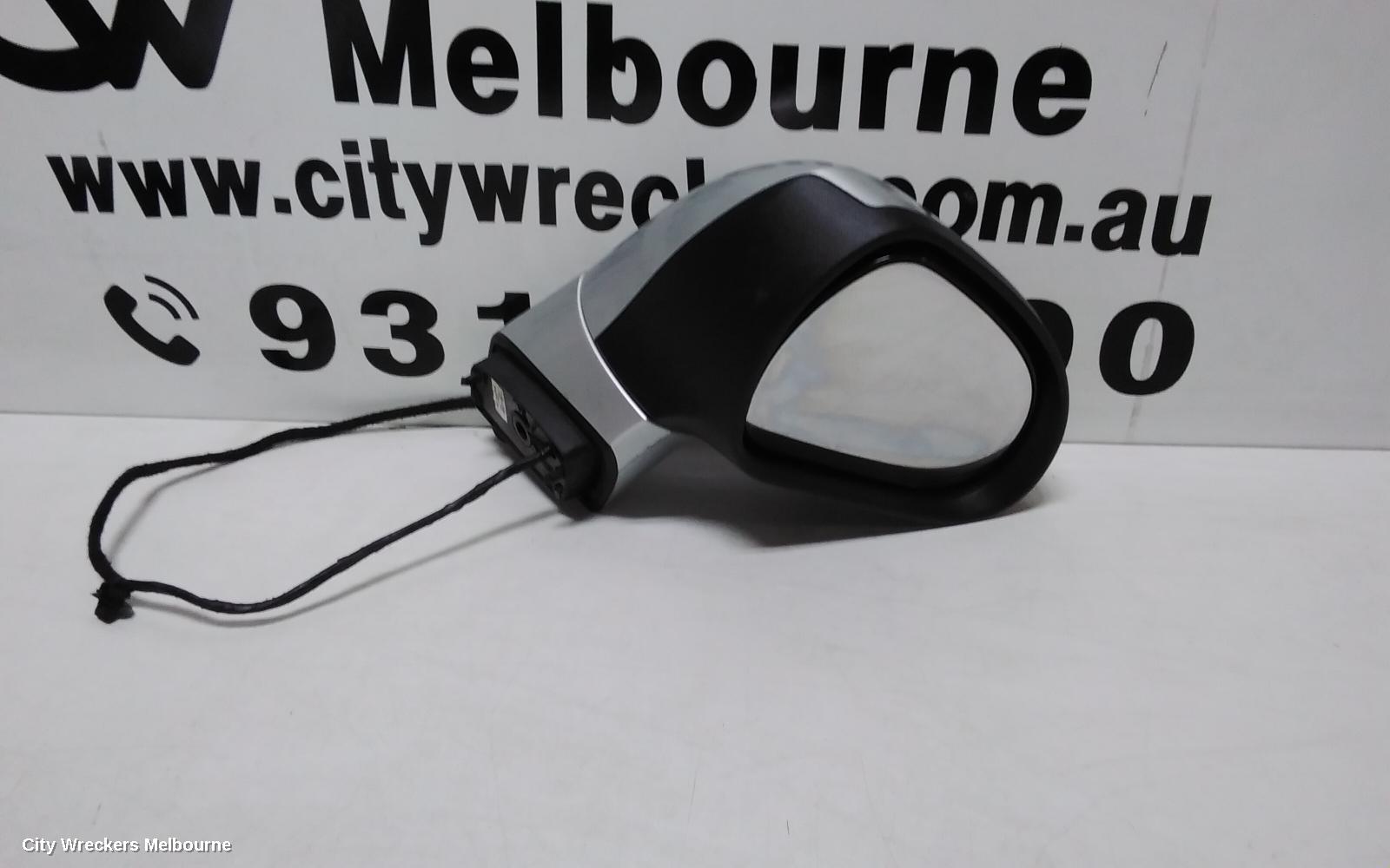 PEUGEOT 207 RIGHT DOOR MIRROR, A7, CABRIO, NON GT, MANUAL FOLD, 06/2007 - 12/2012