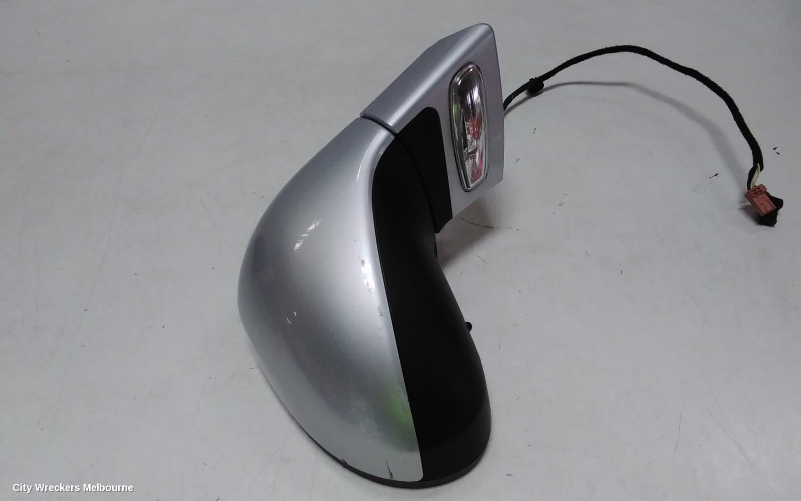 PEUGEOT 207 RIGHT DOOR MIRROR, A7, CABRIO, NON GT, MANUAL FOLD, 06/2007 - 12/2012