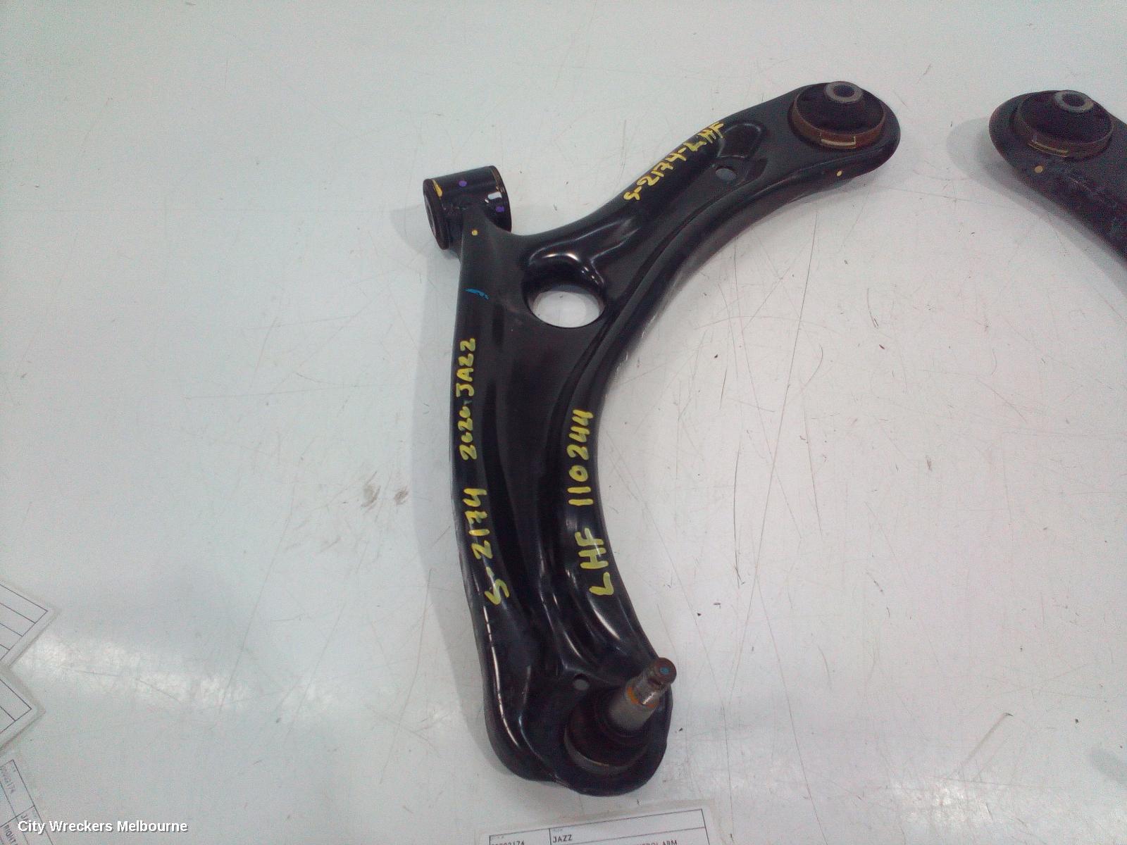 HONDA JAZZ LEFT FRONT LOWER CONTROL ARM, GK/GF, 07/2014 - 12/2020