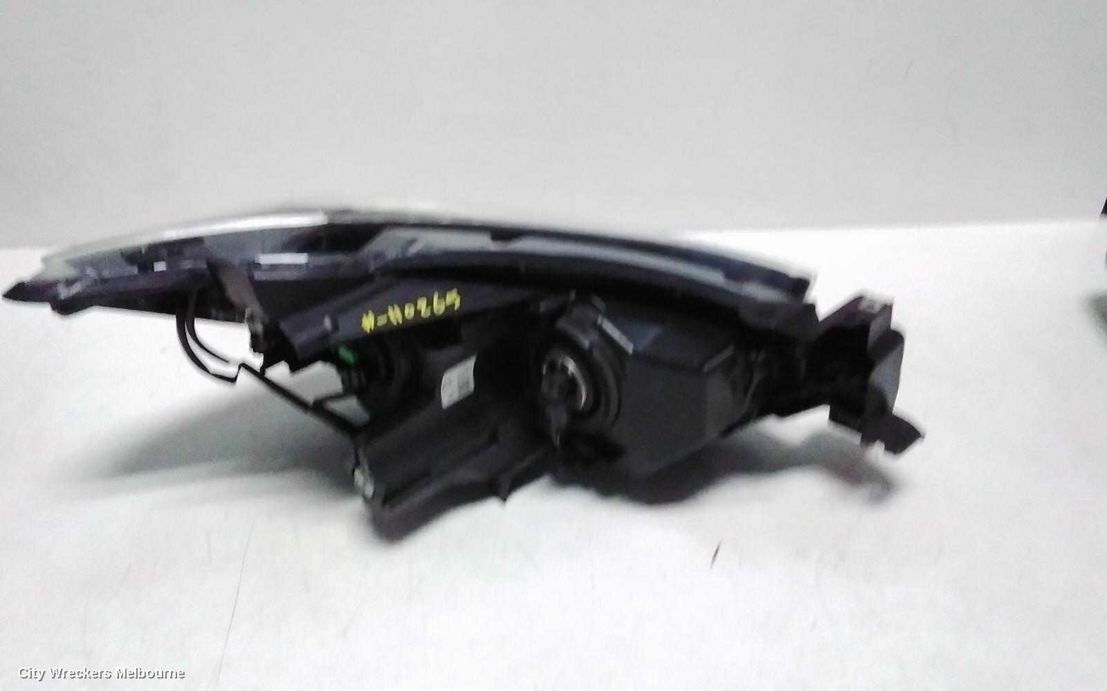 MAZDA CX5 LEFT HEADLAMP, KE, MAXX/MAXX SPORT, HALOGEN, MANUAL ADJ, 02/2012 - 12/2016