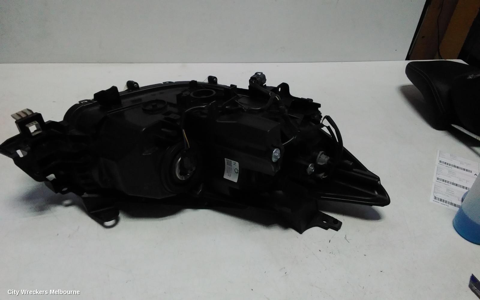 MAZDA CX5 LEFT HEADLAMP, KE, MAXX/MAXX SPORT, HALOGEN, MANUAL ADJ, 02/2012 - 12/2016