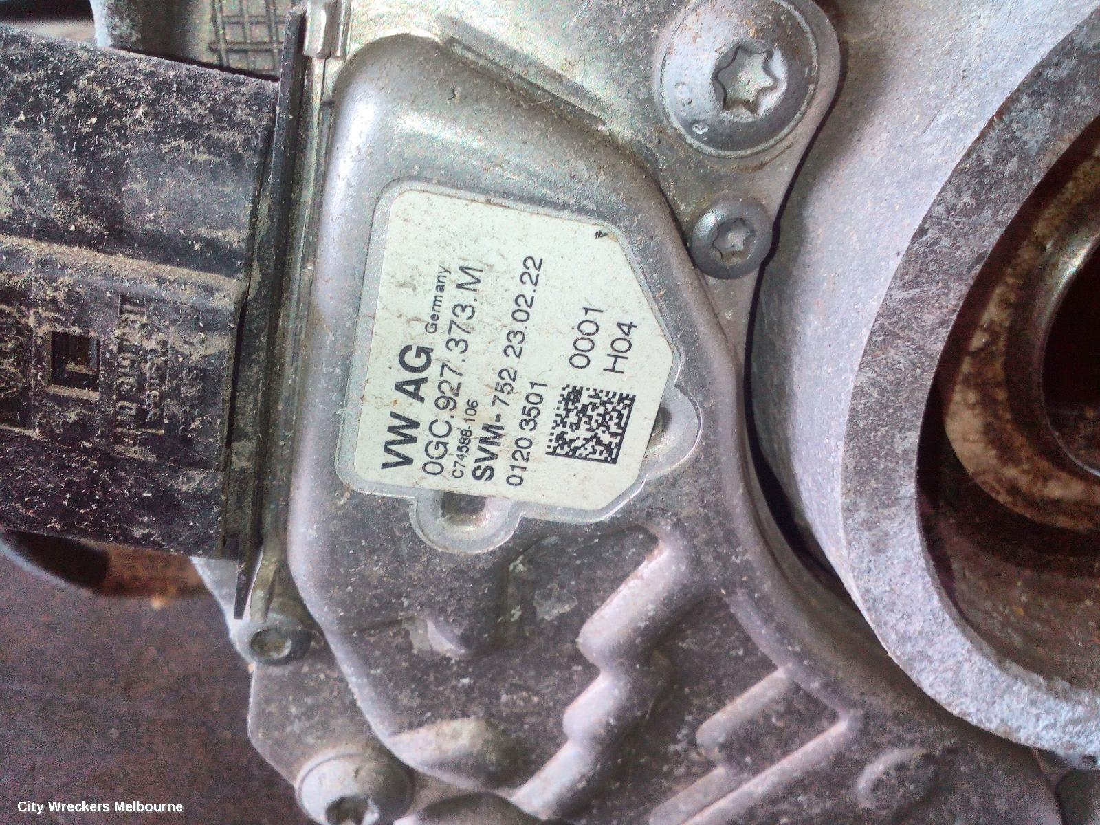 VOLKSWAGEN PASSAT TRANS/GEARBOX, AUTO, FWD, PETROL, 2.0, TURBO, 7 SPEED, URY CODE, B8/MK7, 10/2019 ONWARDS