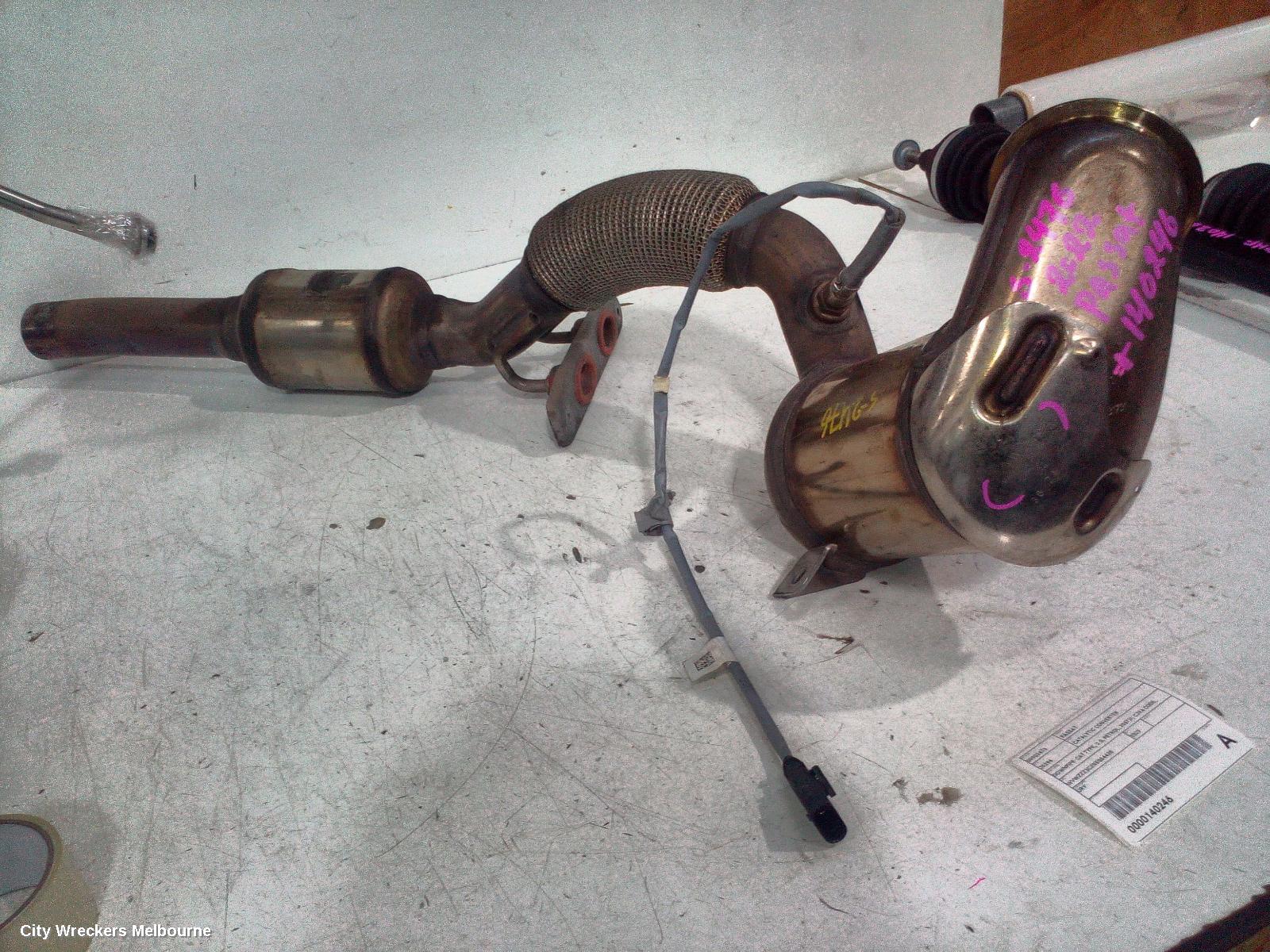 VOLKSWAGEN PASSAT CATALYTIC CONVERTER, DOWNPIPE-CAT TYPE, 2.0, PETROL, 206TSI, CJXA CODE, B8/MK7, 06/2015 ONWARDS