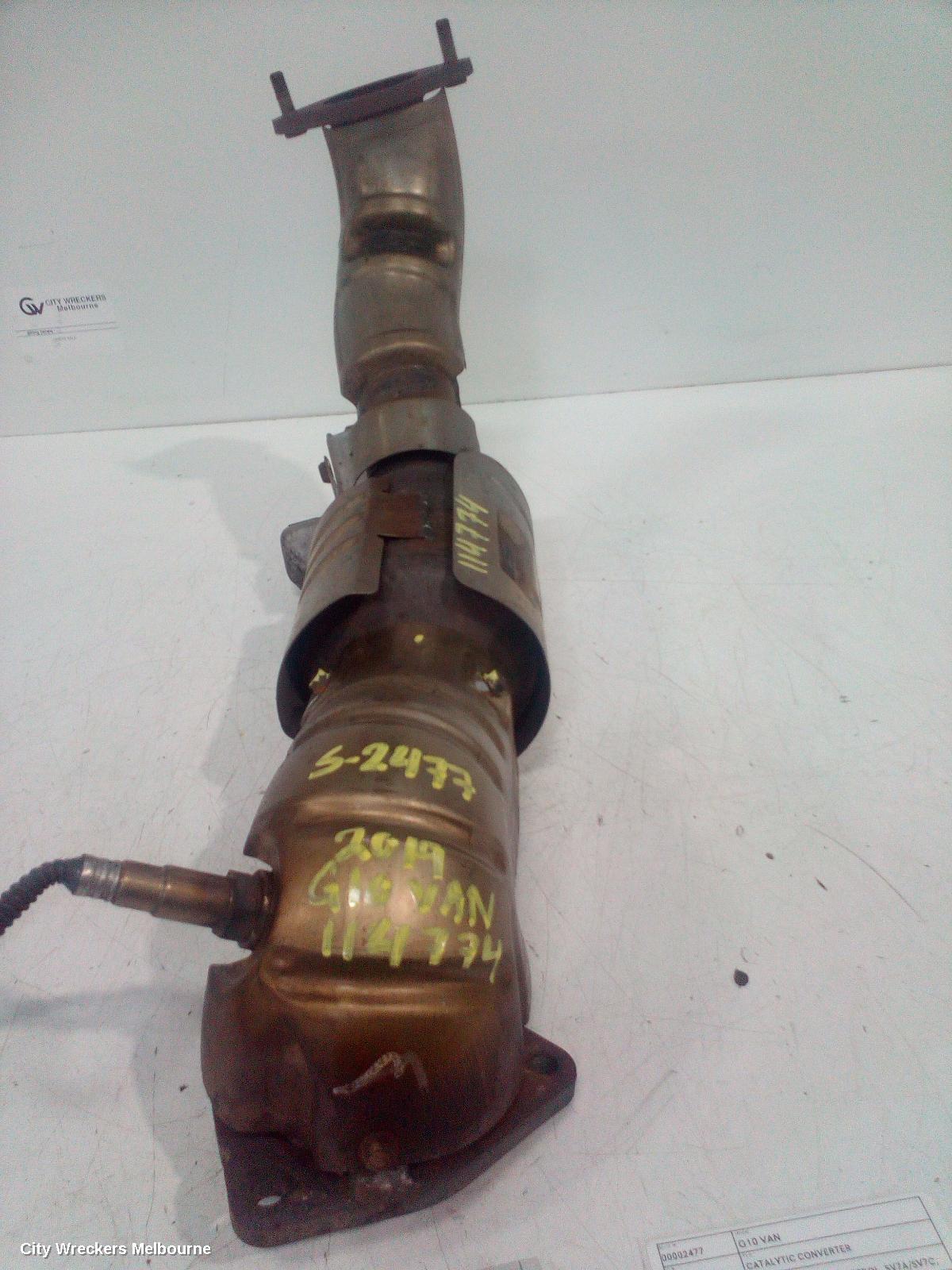 LDV G10 CATALYTIC CONVERTER, DOWNPIPE-CAT TYPE (POST CAT), 2.0, PETROL, SV7A/SV7C, 04/2015 ONWARDS