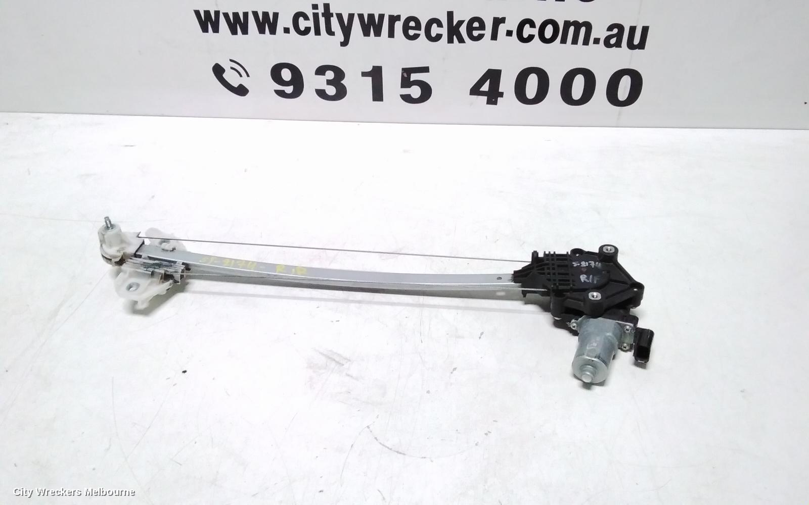 HONDA JAZZ RIGHT REAR WND REG/MOTOR, GK/GF, 07/2014 - 12/2020