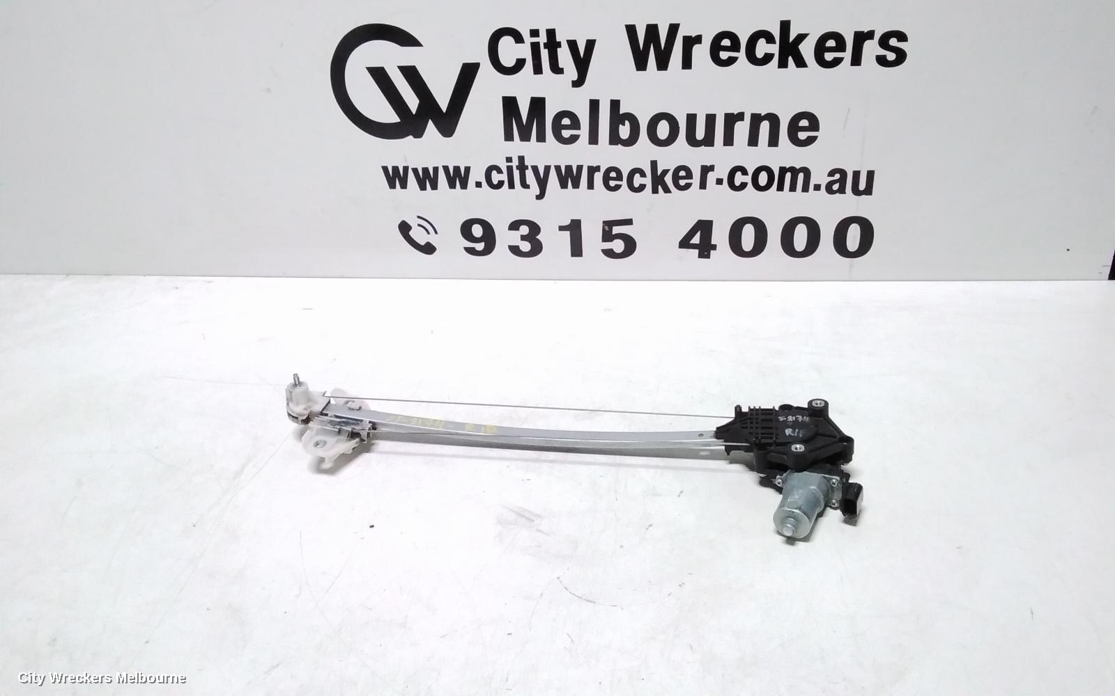 HONDA JAZZ RIGHT REAR WND REG/MOTOR, GK/GF, 07/2014 - 12/2020
