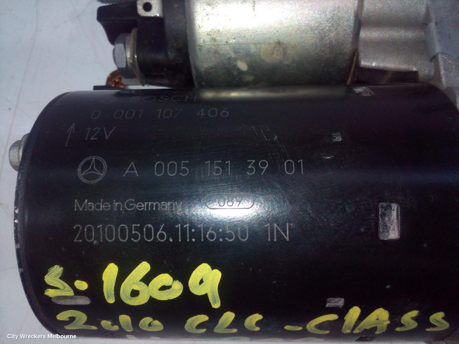 MERCEDES CLC CLASS STARTER, 1.8, CL203, 08/2008 - 03/2011