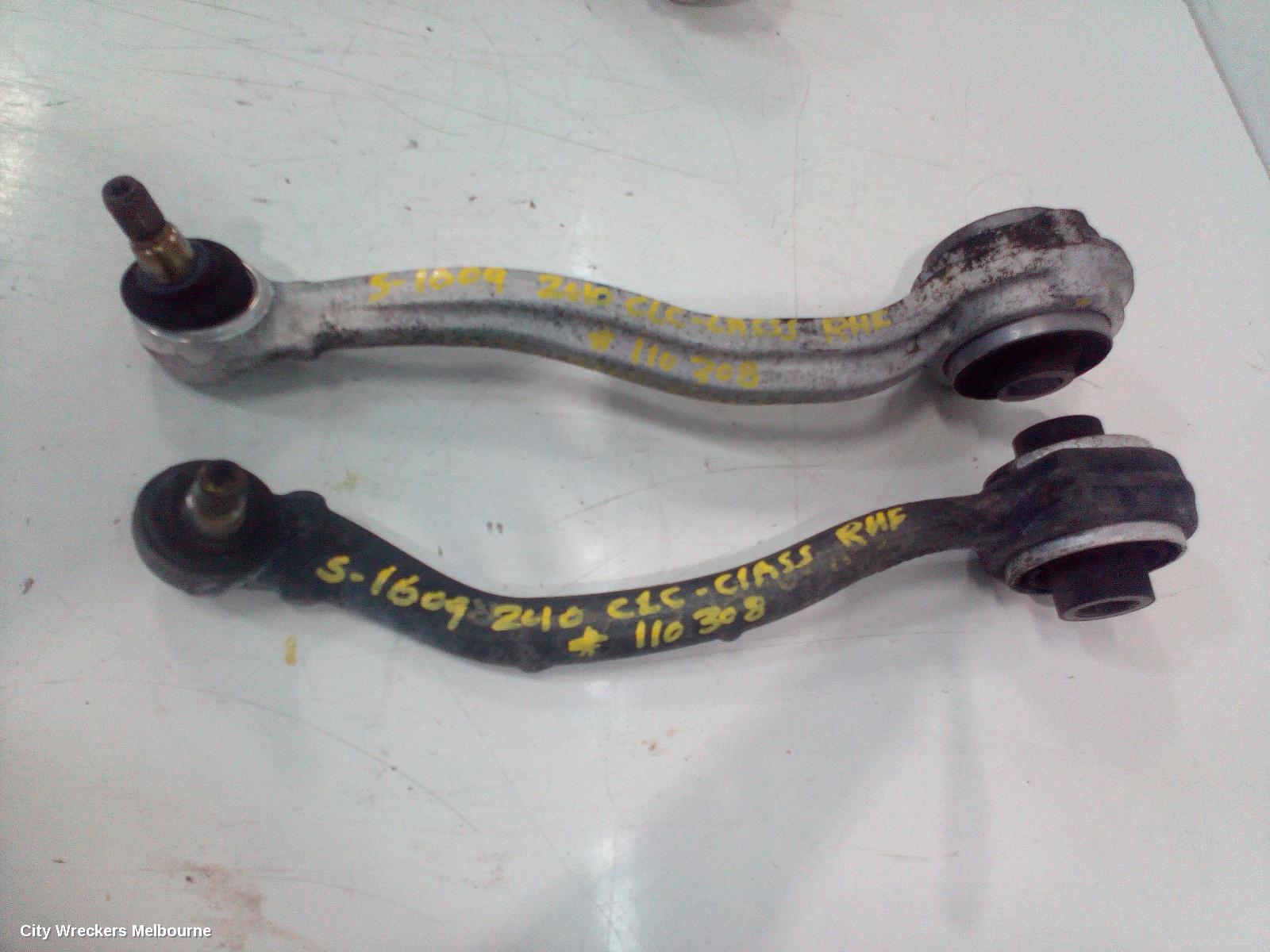 MERCEDES CLC CLASS RIGHT FRONT LOWER CONTROL ARM, FRONT, CL203, 08/2008 - 03/2011