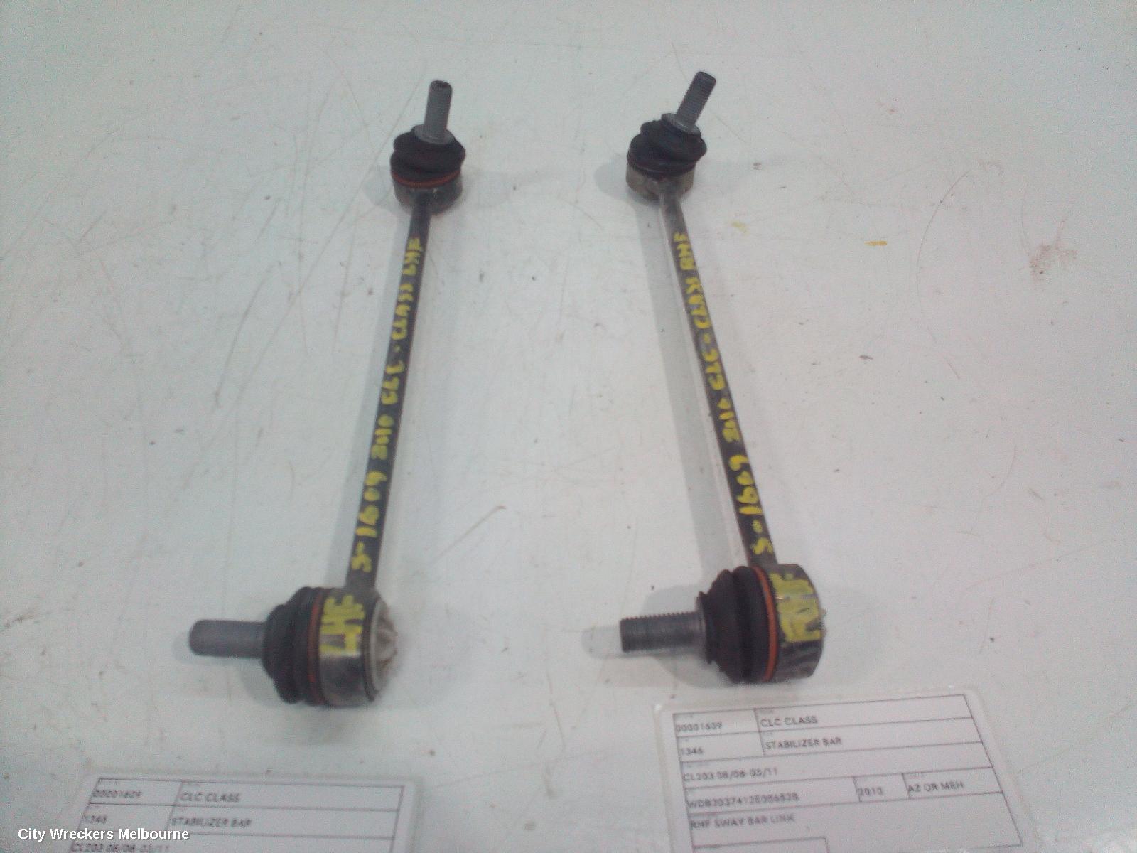 MERCEDES CLC CLASS STABILISER BAR, CL203 08/2008 - 03/2011