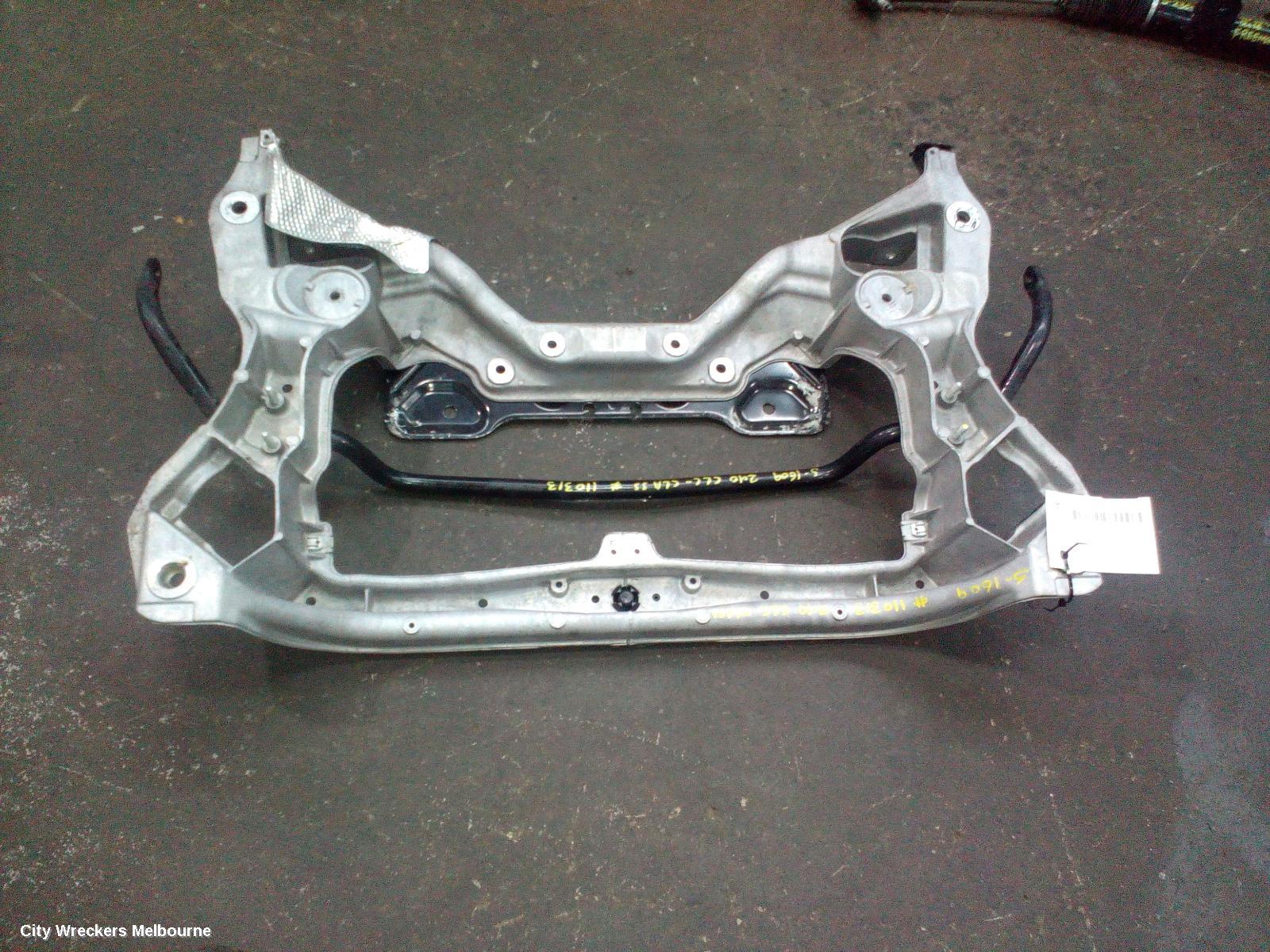 MERCEDES CLC CLASS FRT XMEMBER/CRADLE, CL203 08/2008 - 03/2011