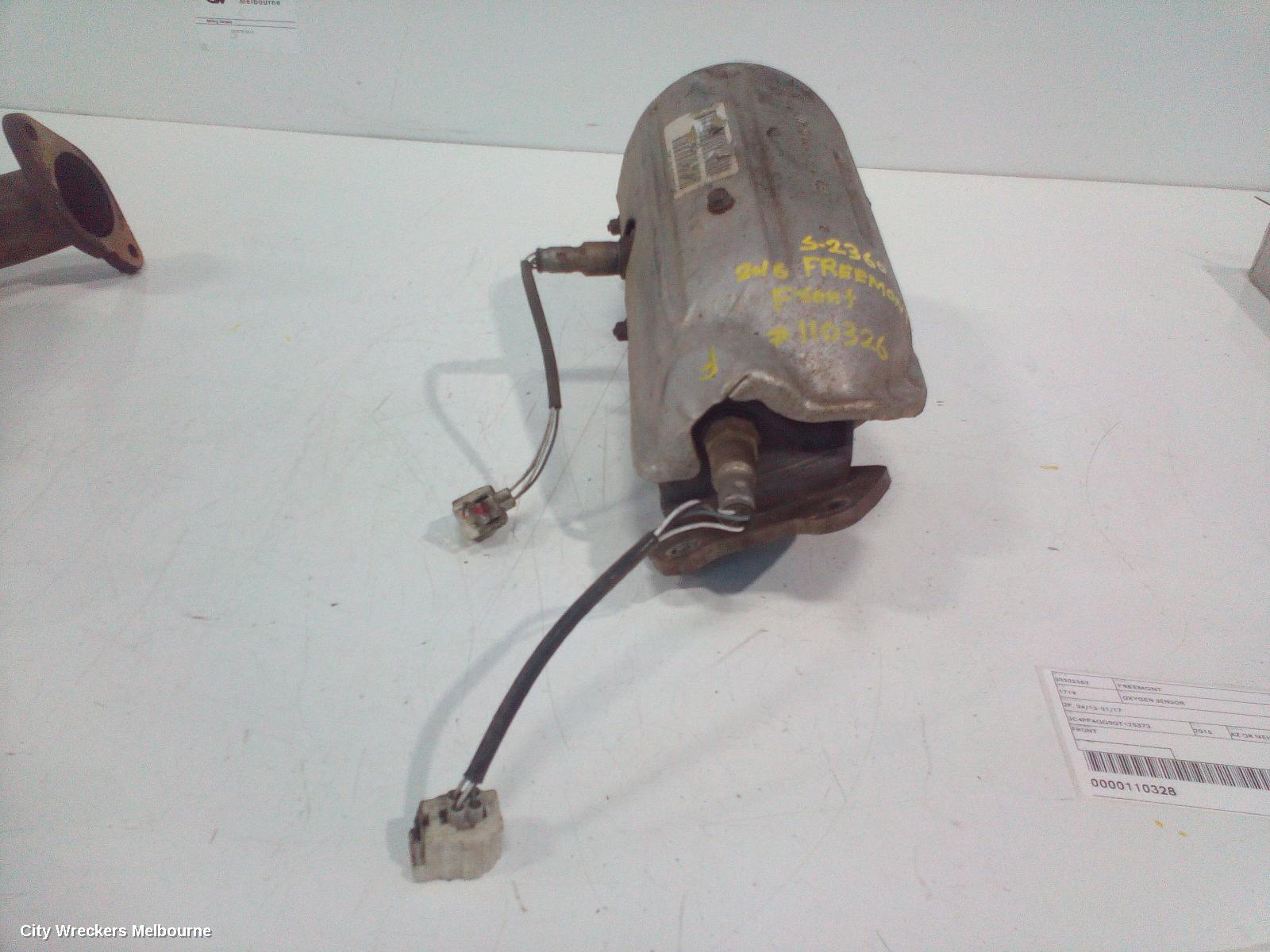 FIAT FREEMONT OXYGEN SENSOR, JF, 04/2013 - 01/2017