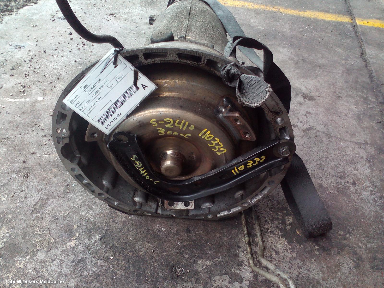 CHRYSLER 300C TRANS/GEARBOX, AUTO, DIESEL, 3.0, TURBO, 04/2006 - 12/2011