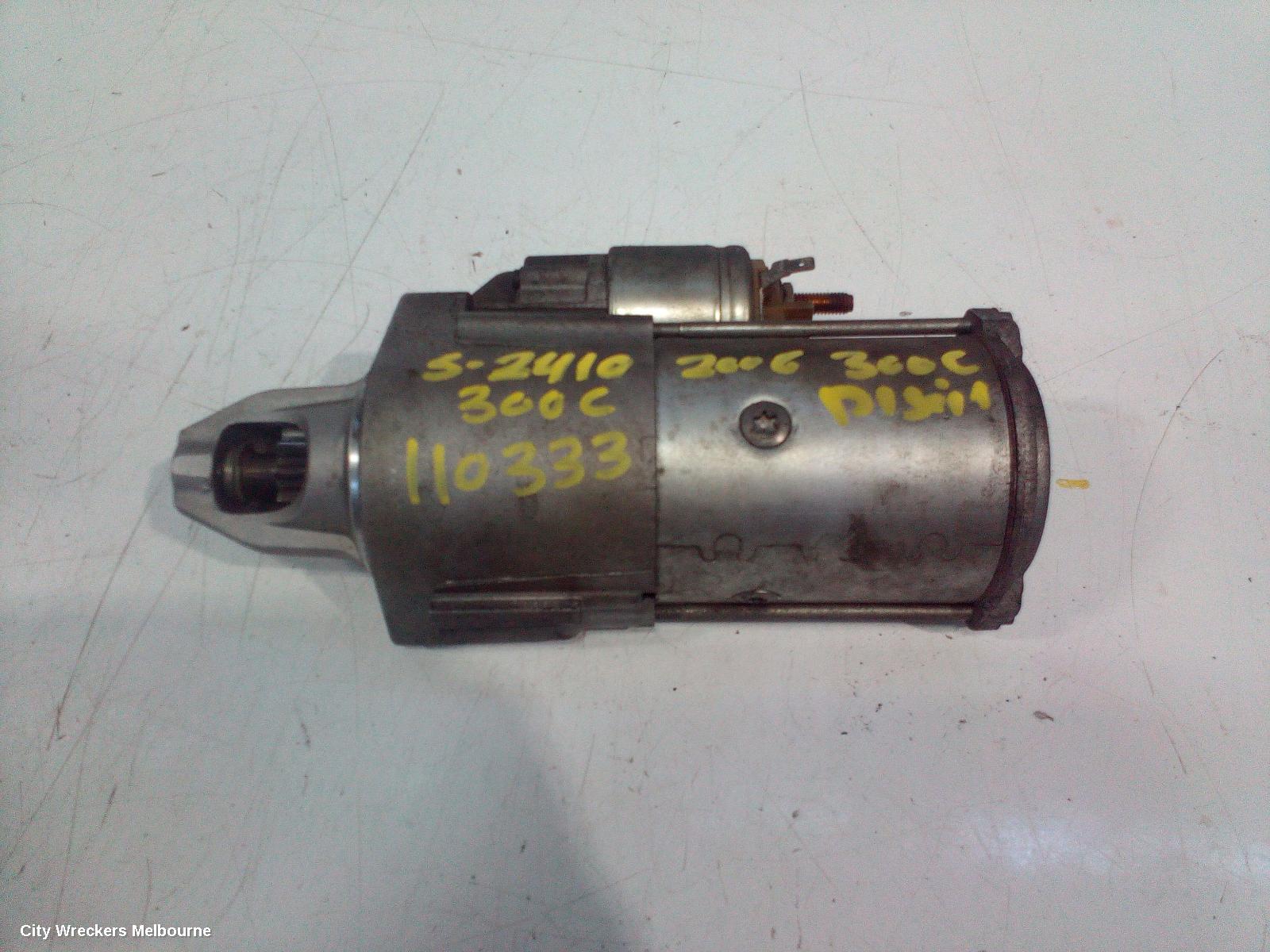 CHRYSLER 300C STARTER, DIESEL, 3.0, TURBO, 11/2005 - 12/2011