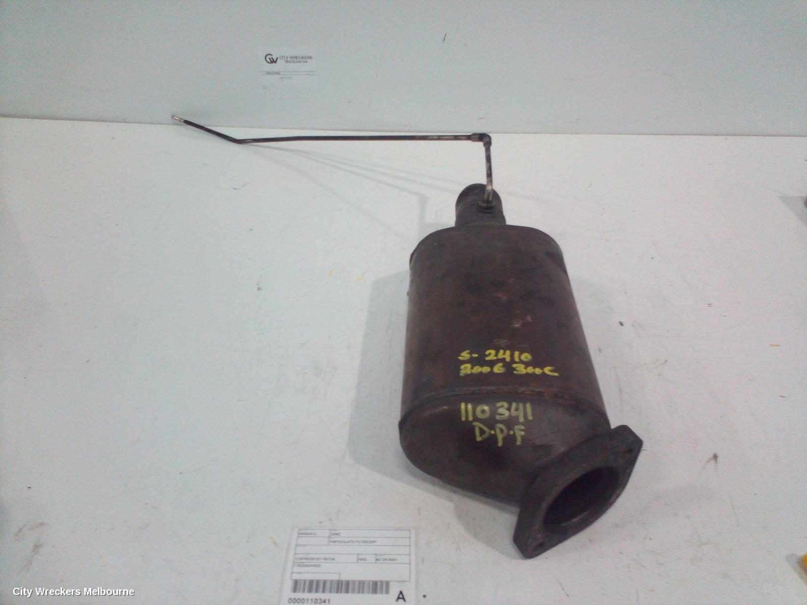 CHRYSLER 300C PARTICULATE FILTER/DPF