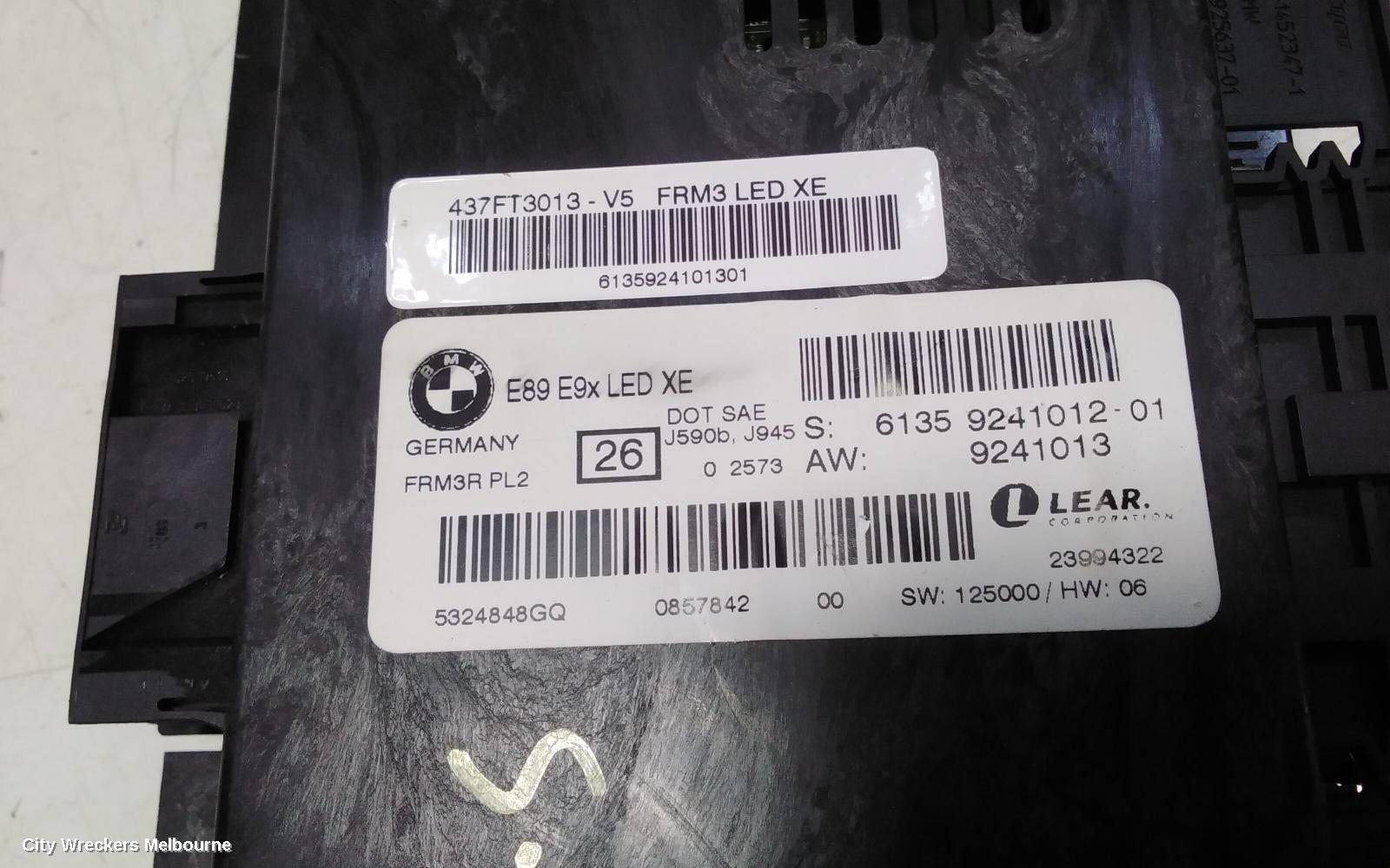 BMW 3 SERIES, E90, 03/2005 - 12/2013, E89 E9X LEDXE  HEADLIGHT CONTROL UNIT: 110347