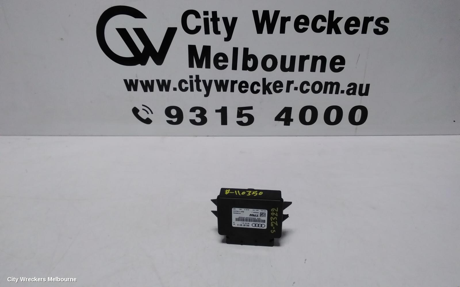 AUDI Q5 ECU, PARK BRAKE CONTROL MODULE, 8R, 03/2009 - 01/2017