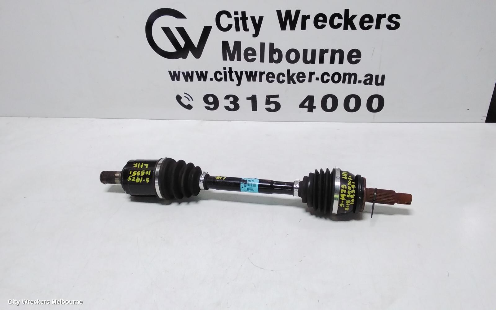 HYUNDAI SANTA FE LEFT DRIVESHAFT, FRONT, AUTO T/M, DIESEL, 2.2, TM, 03/2018 ONWARDS