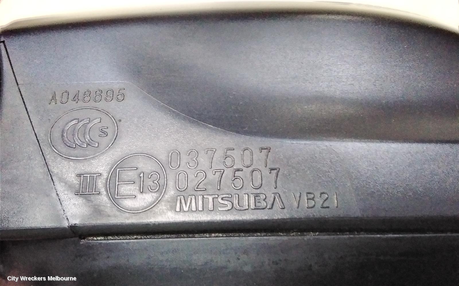 SUBARU LIBERTY LEFT DOOR MIRROR, 5TH GEN, 5 WIRE TYPE, 06/2011 - 11/2014
