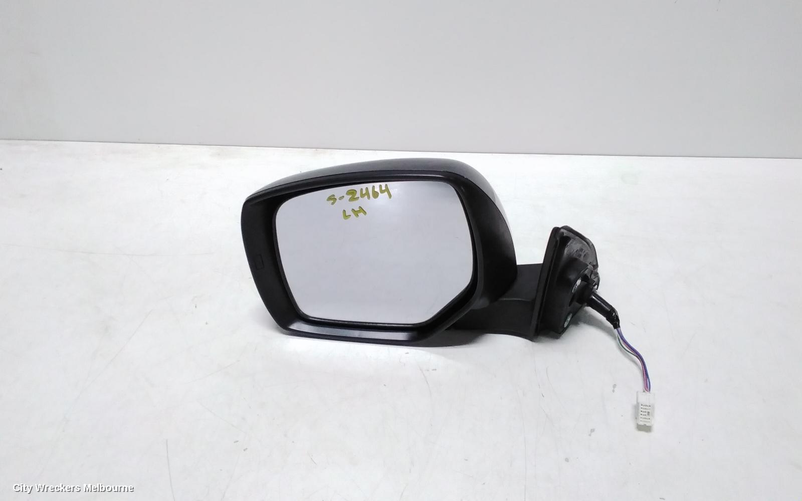 SUBARU LIBERTY LEFT DOOR MIRROR, 5TH GEN, 5 WIRE TYPE, 06/2011 - 11/2014