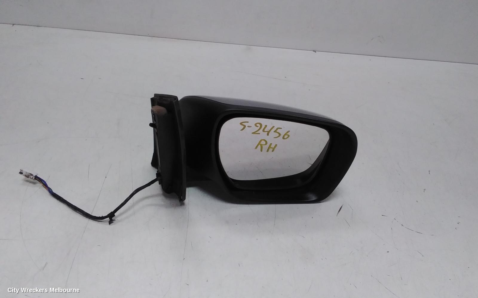 MAZDA CX7 RIGHT DOOR MIRROR, ER, HEATED, 6 WIRE TYPE, 11/2006 - 02/2012
