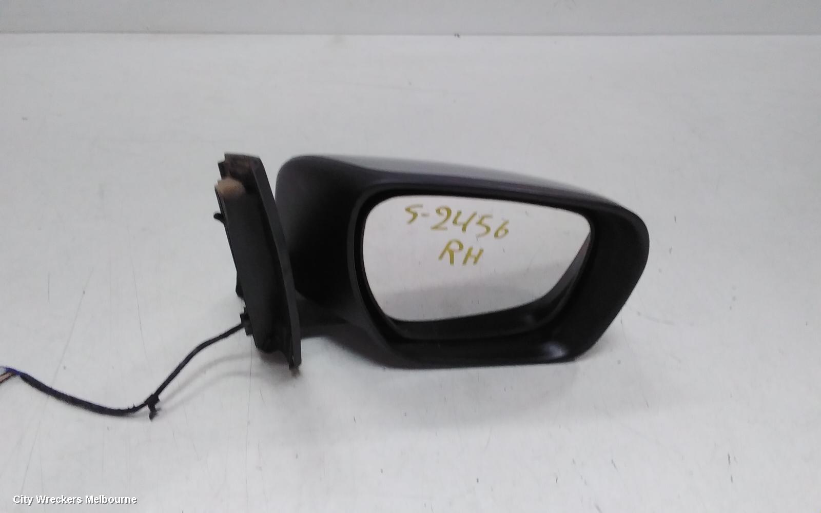 MAZDA CX7 RIGHT DOOR MIRROR, ER, HEATED, 6 WIRE TYPE, 11/2006 - 02/2012