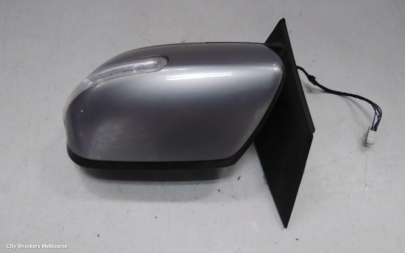 MAZDA CX7 LEFT DOOR MIRROR, ER, HEATED, 6 WIRE TYPE, 11/2006 - 02/2012