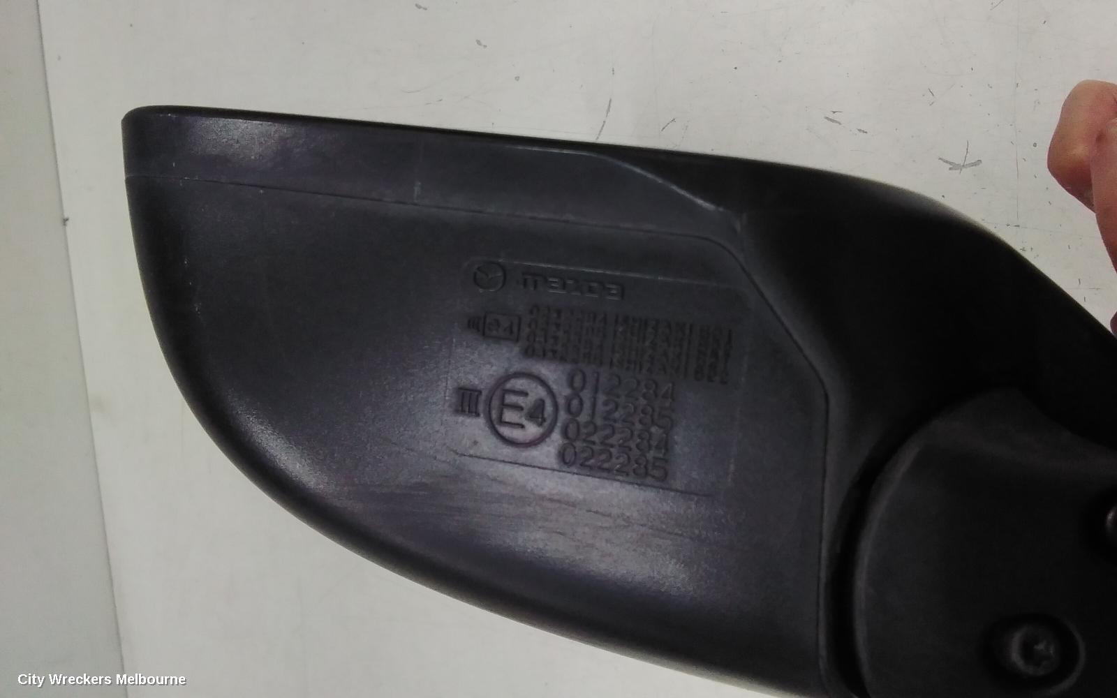 MAZDA CX7 LEFT DOOR MIRROR, ER, HEATED, 6 WIRE TYPE, 11/2006 - 02/2012