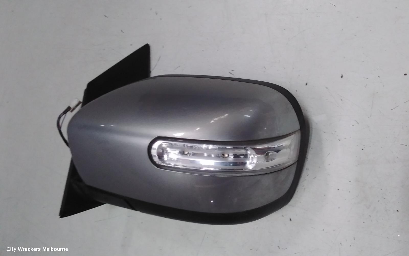 MAZDA CX7 LEFT DOOR MIRROR, ER, HEATED, 6 WIRE TYPE, 11/2006 - 02/2012