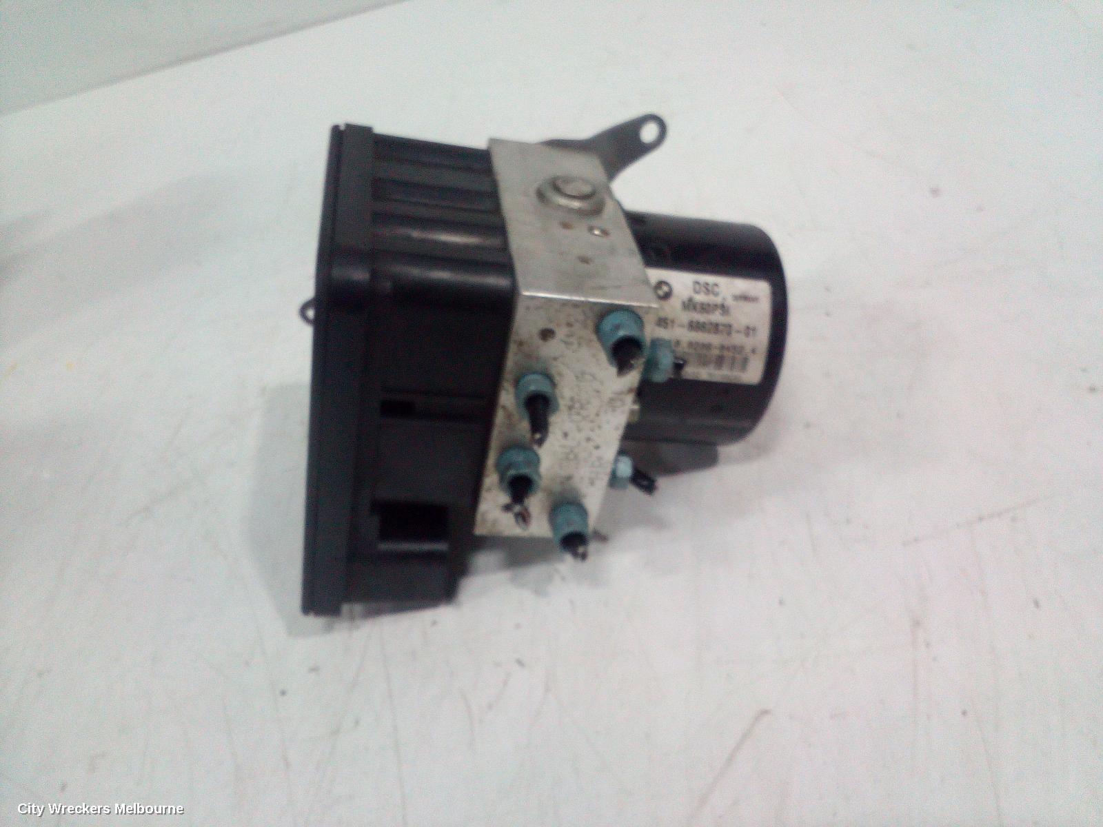 BMW 3 SERIES ABS PUMP/MODULATOR, F30, SEDAN, P/N 34516862250, 11/2011 - 02/2019