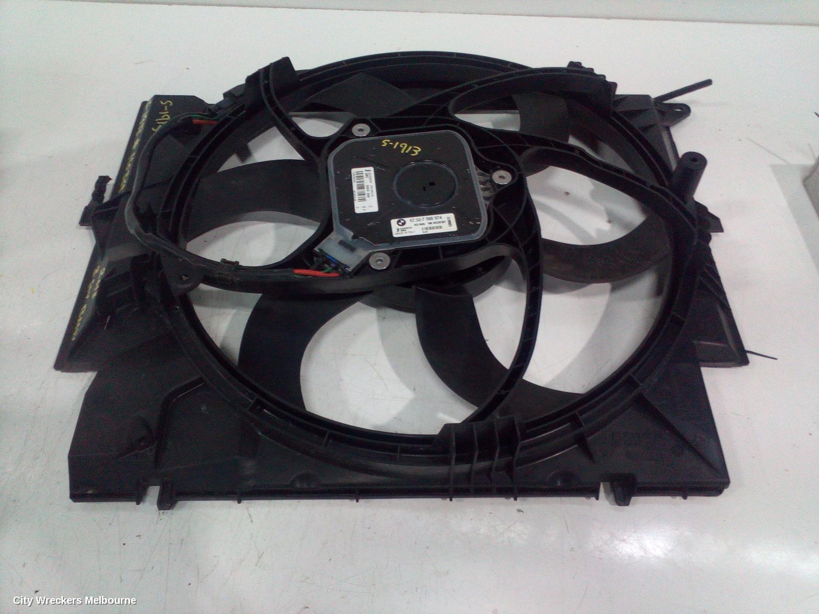 BMW 3 SERIES FAN, RADIATOR FAN, 2.0, M47N2/N47/N47N/N47T, DIESEL, 400W, AUTO T/M, E90/E91/E92/E93, 03/2005 - 09/2013