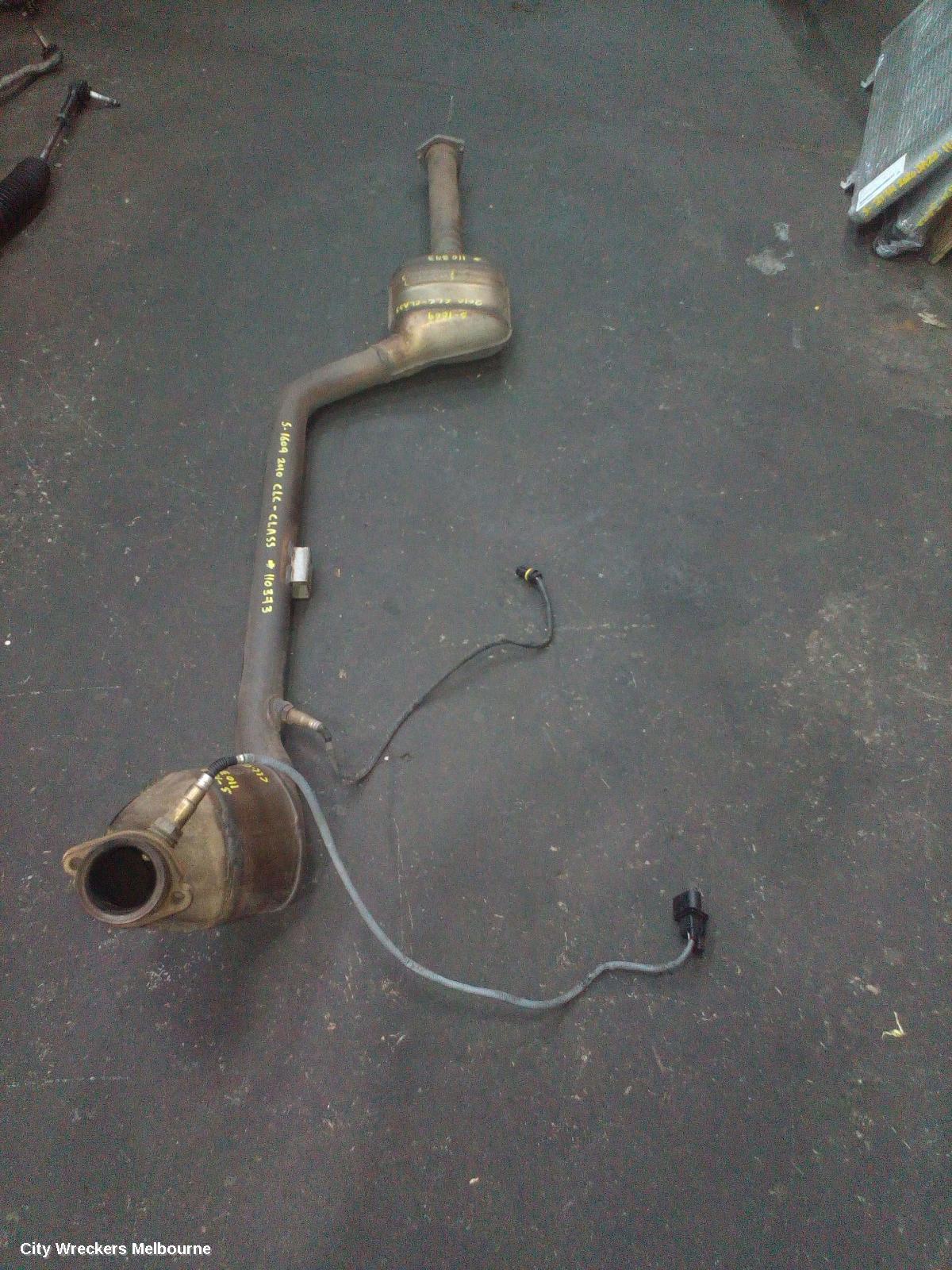 MERCEDES CLC CLASS CATALYTIC CONVERTER, UNDER CAR-CAT TYPE, 1.8, PETROL, CL203, 08/2008 - 03/2011