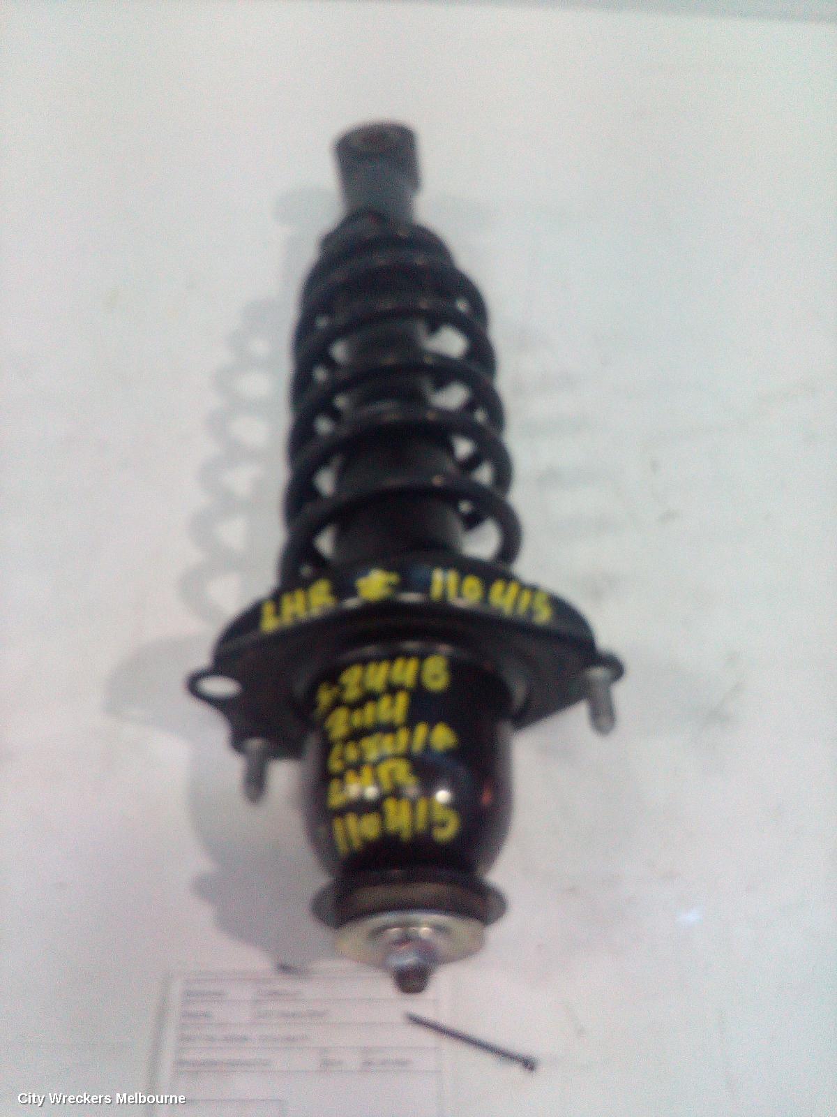 TOYOTA COROLLA LEFT REAR STRUT, ZRE172R, SEDAN, 12/2013 - 06/2019