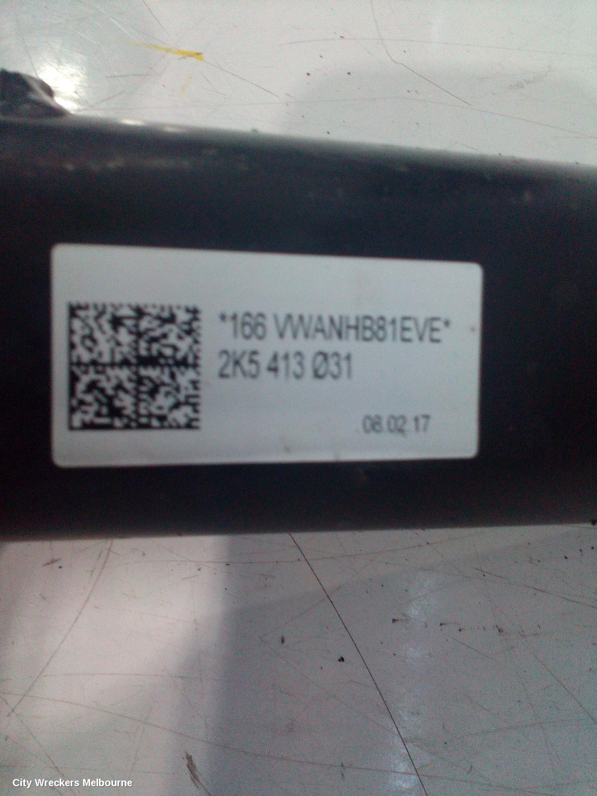 VOLKSWAGEN CADDY LEFT FRONT STRUT, 2KN, 12/2015 - 02/2021