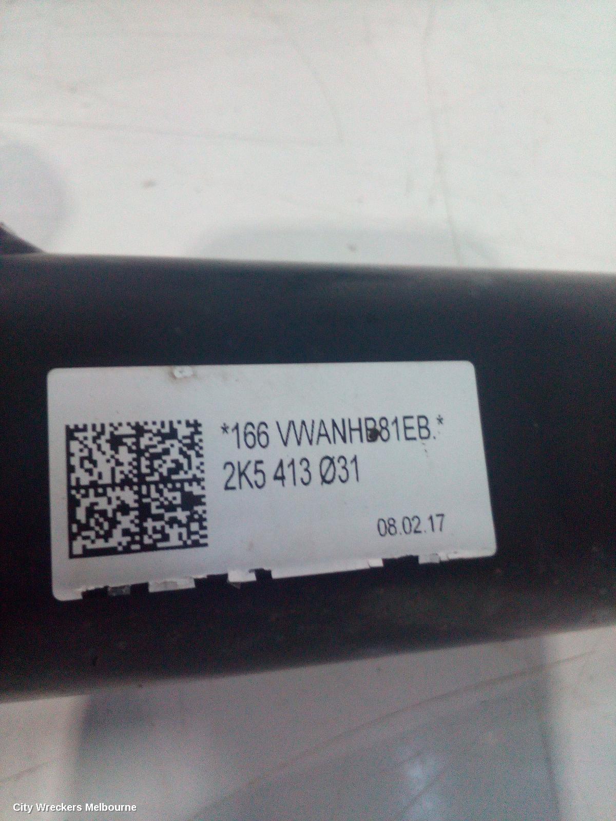 VOLKSWAGEN CADDY RIGHT FRONT STRUT, 2KN, 12/2015 - 02/2021