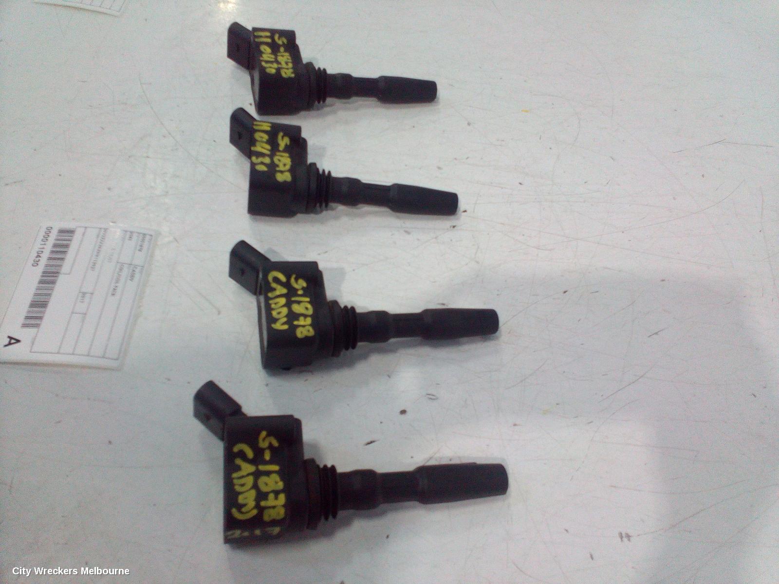 VOLKSWAGEN CADDY COIL/COIL PACK, 2KN, 12/2015 - 02/2021