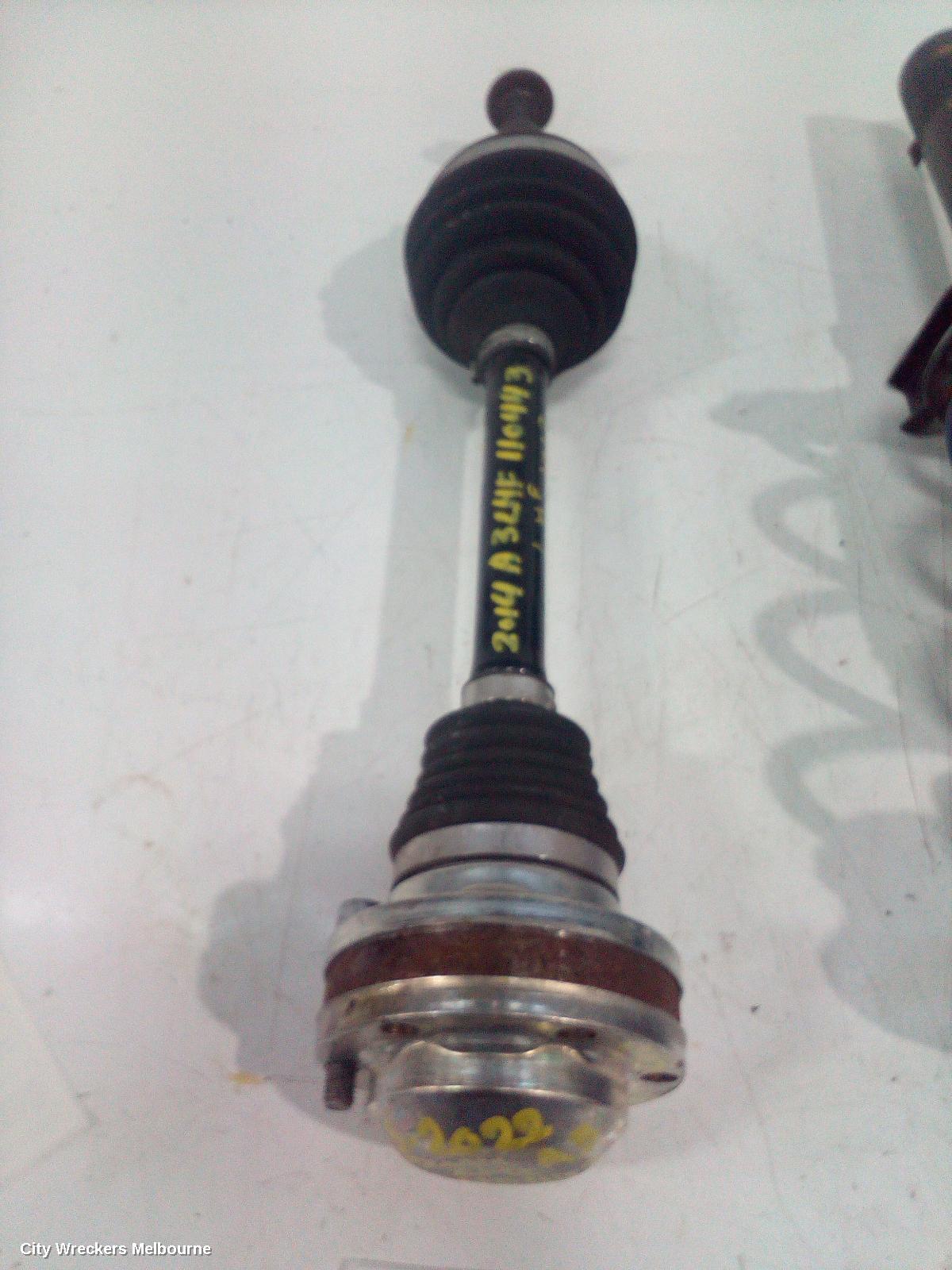 AUDI A3 LEFT DRIVESHAFT, FRONT, PETROL, 1.8, CJSA CODE, 8V (A3), 05/2013 - 05/2016