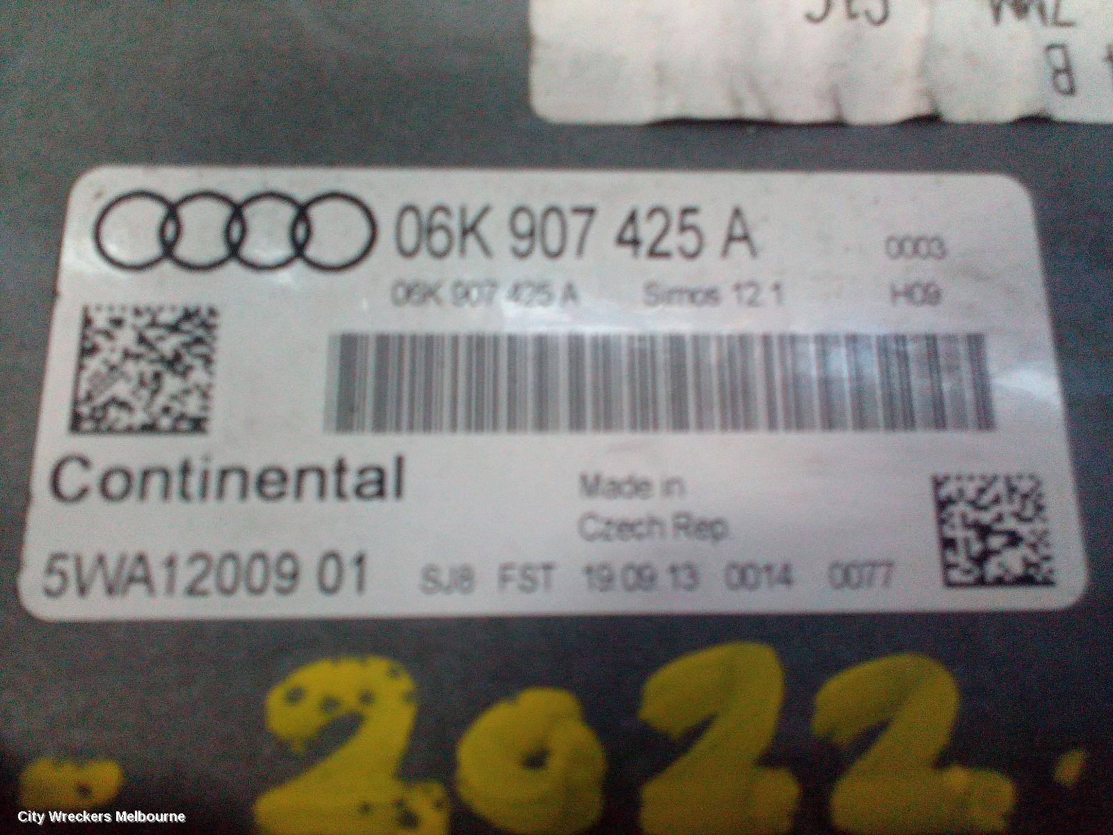 AUDI A3 ECU, ENGINE ECU, 1.8, PETROL, ECU ONLY, 8V, 05/2013 - 10/2020