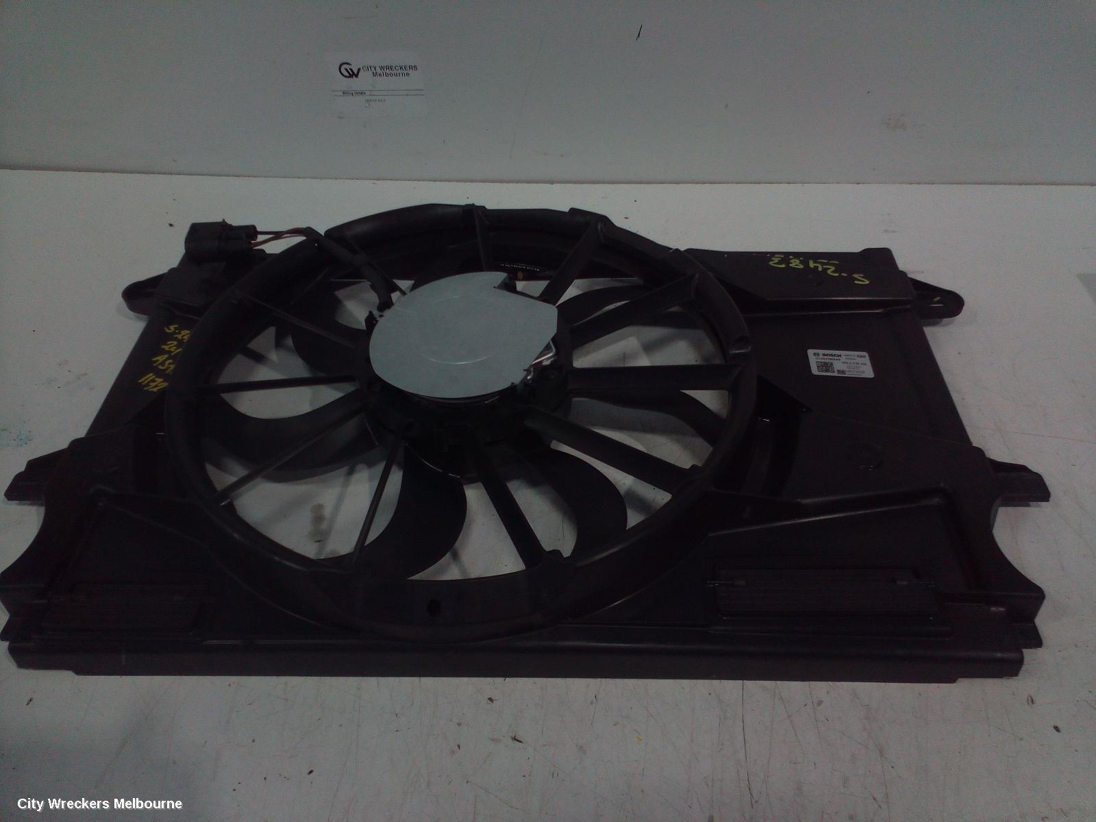 HOLDEN ASTRA FAN, RADIATOR FAN, 1.4, AUTO T/M, BK-BL, 05/2017 - 12/2020