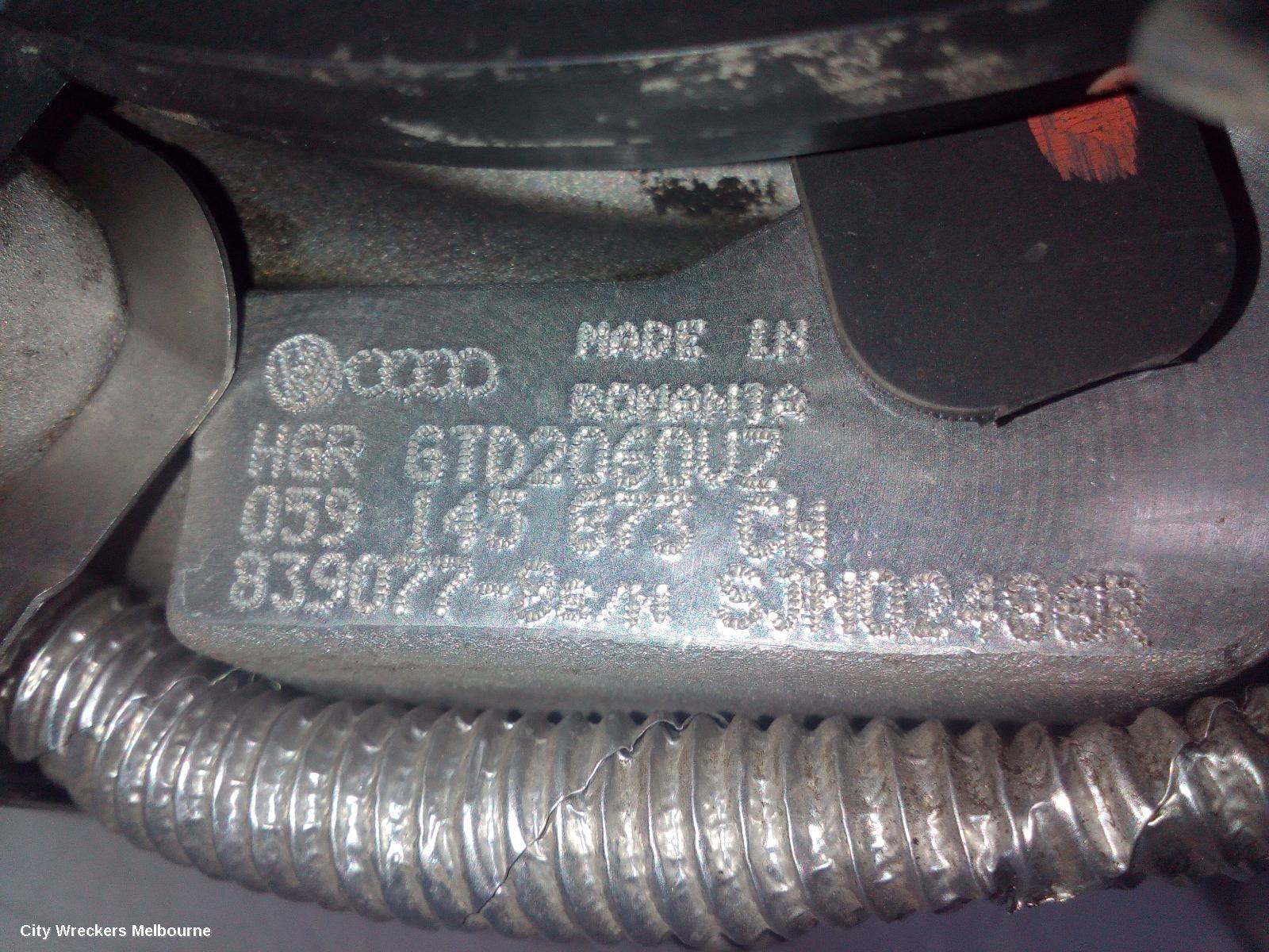 AUDI Q7 TURBO SUPERCHARGER, DIESEL, 3.0, CRTC/CZZA/CVZA CODE, 4M, 09/2015 - 03/2020