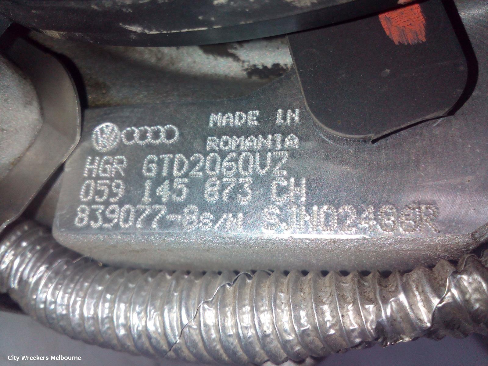 AUDI Q7 TURBO SUPERCHARGER, DIESEL, 3.0, CRTC/CZZA/CVZA CODE, 4M, 09/2015 - 03/2020