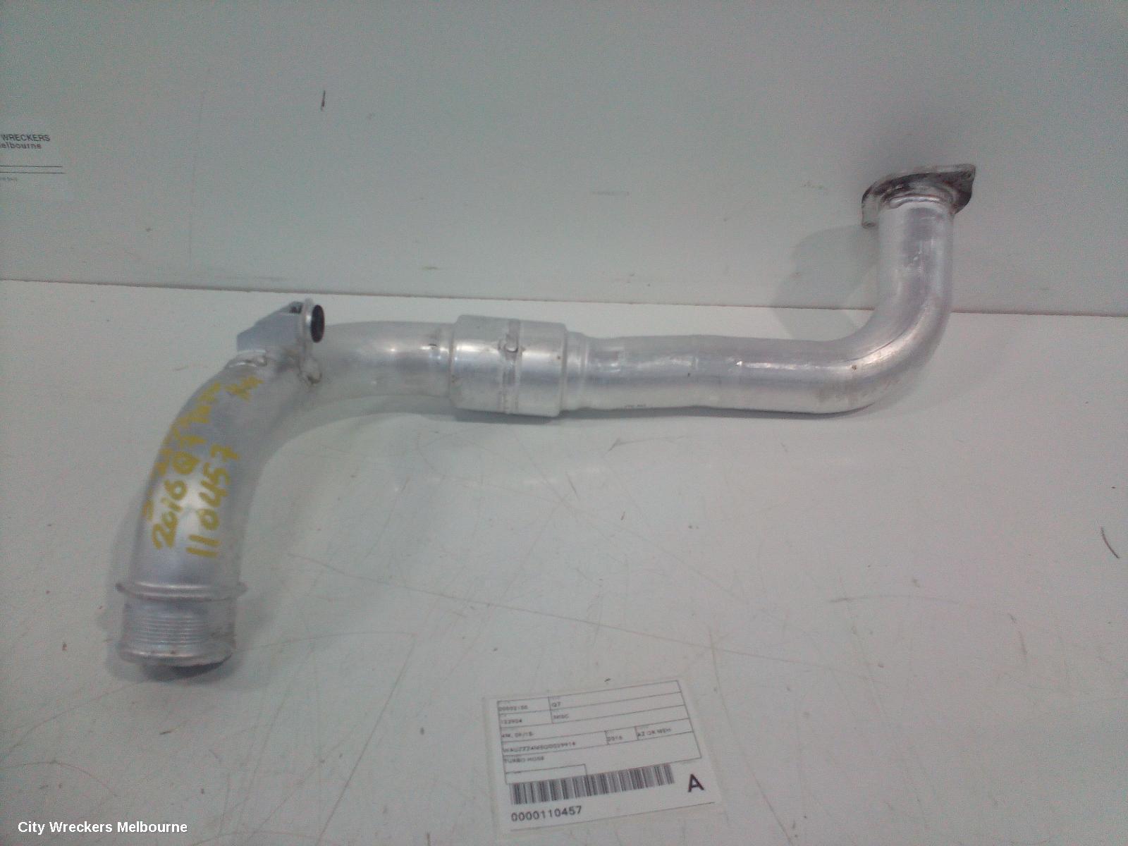 AUDI Q7, 4M, 07/2015 ONWARDS, TURBO HOSE: 110457