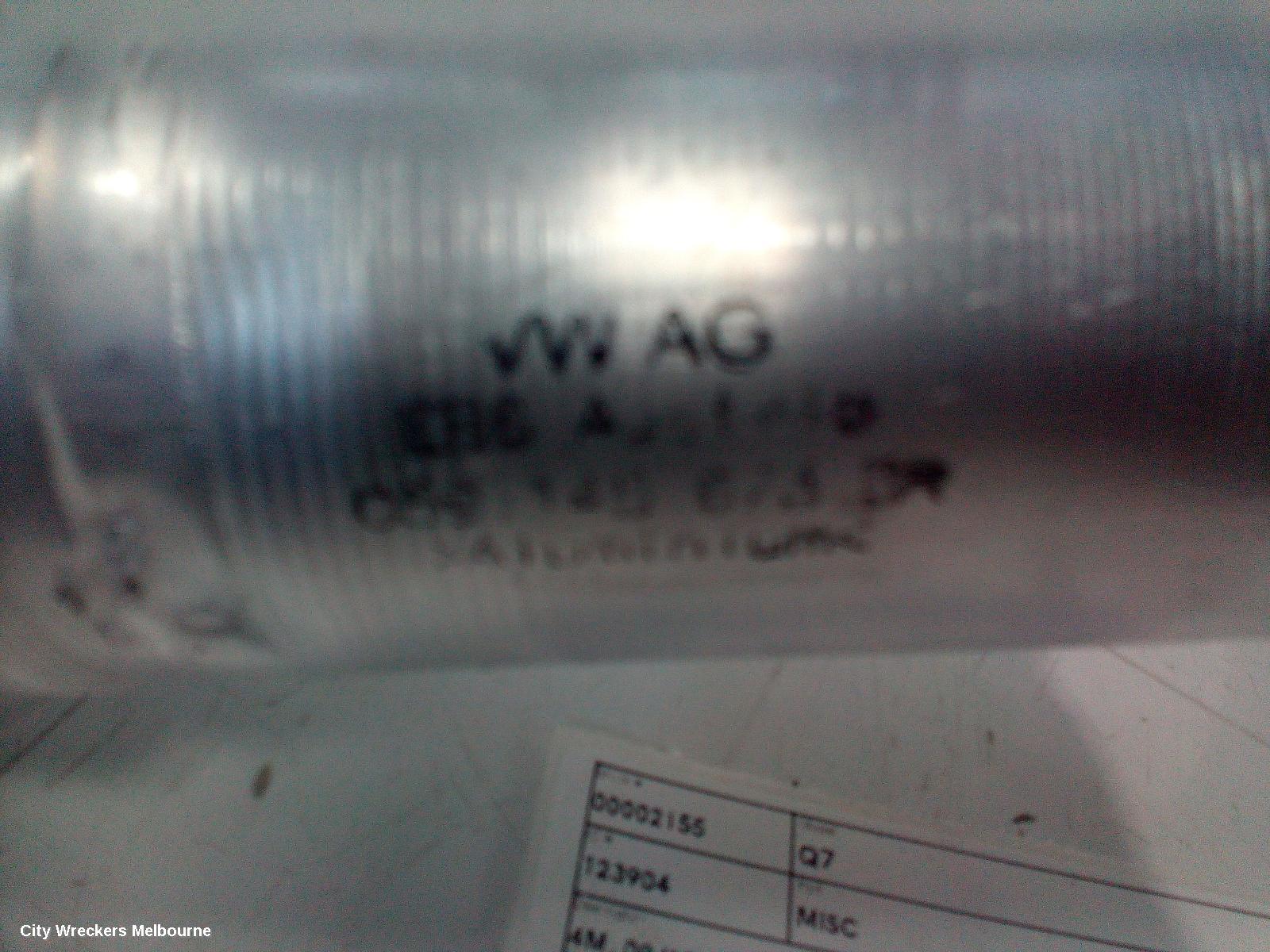 AUDI Q7, 4M, 07/2015 ONWARDS, TURBO HOSE: 110457